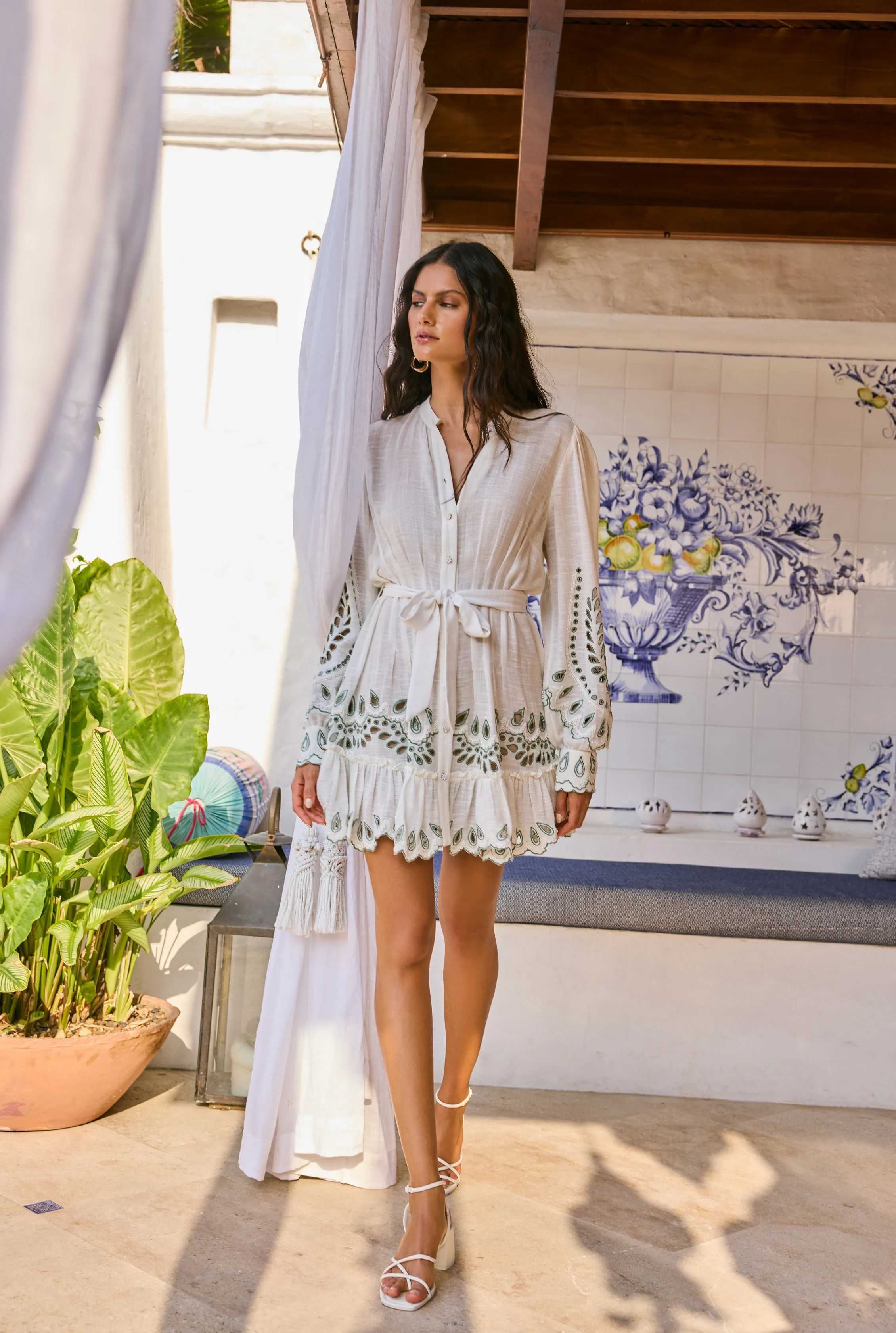 Alya Shirt Dress - Image 4