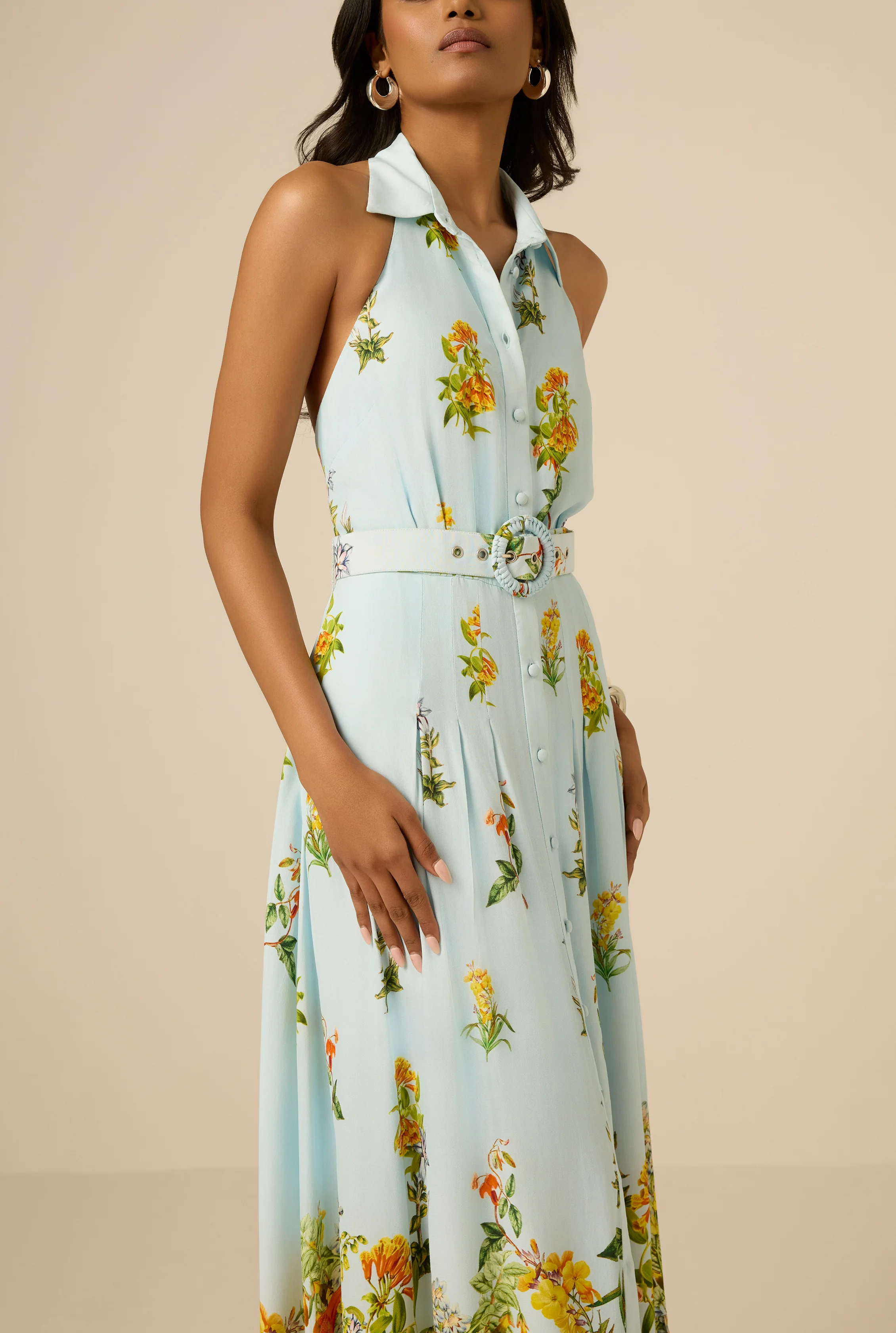Amya Halter Buckle Maxi Dress - Image 6