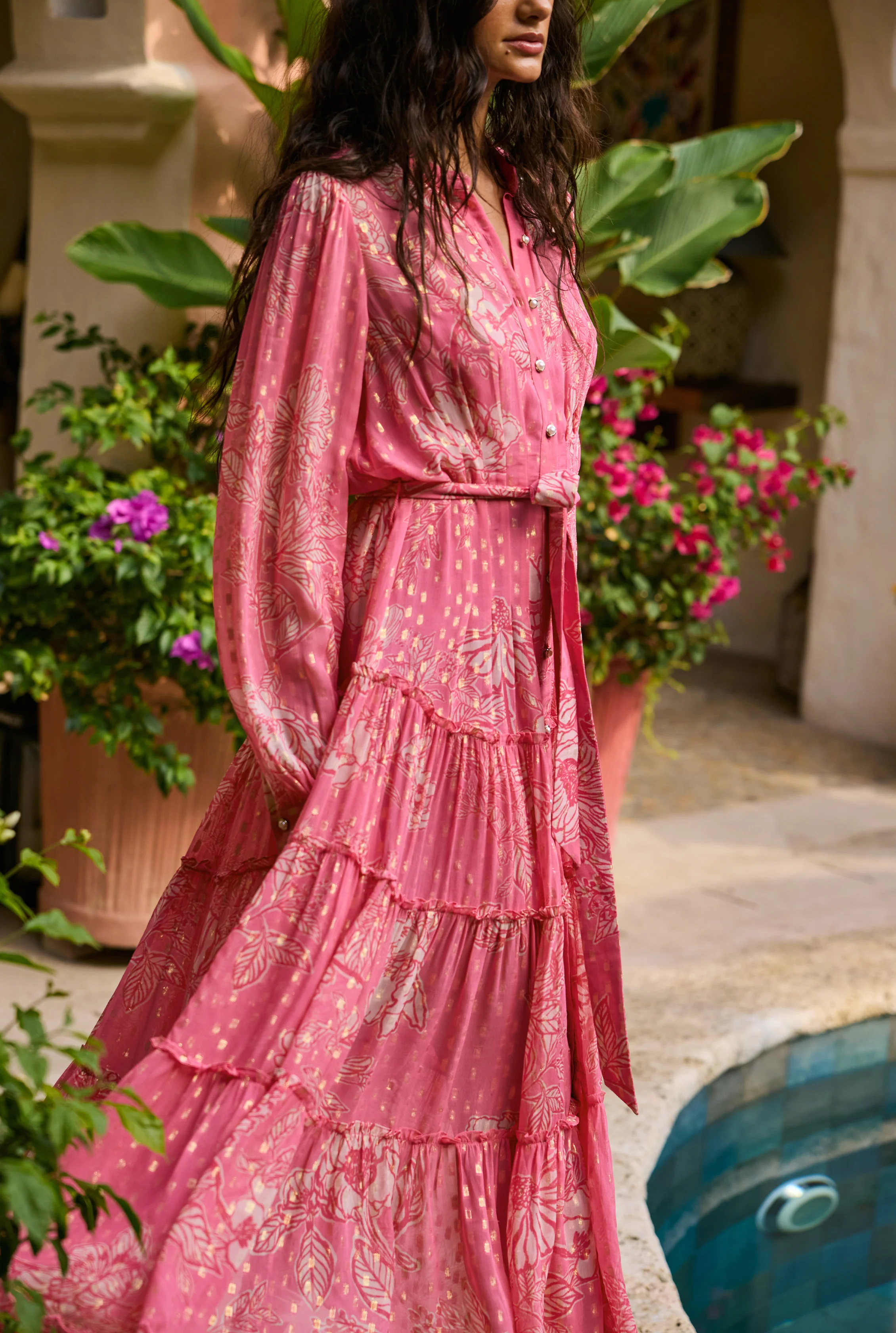 Asha Long Dress - Image 3