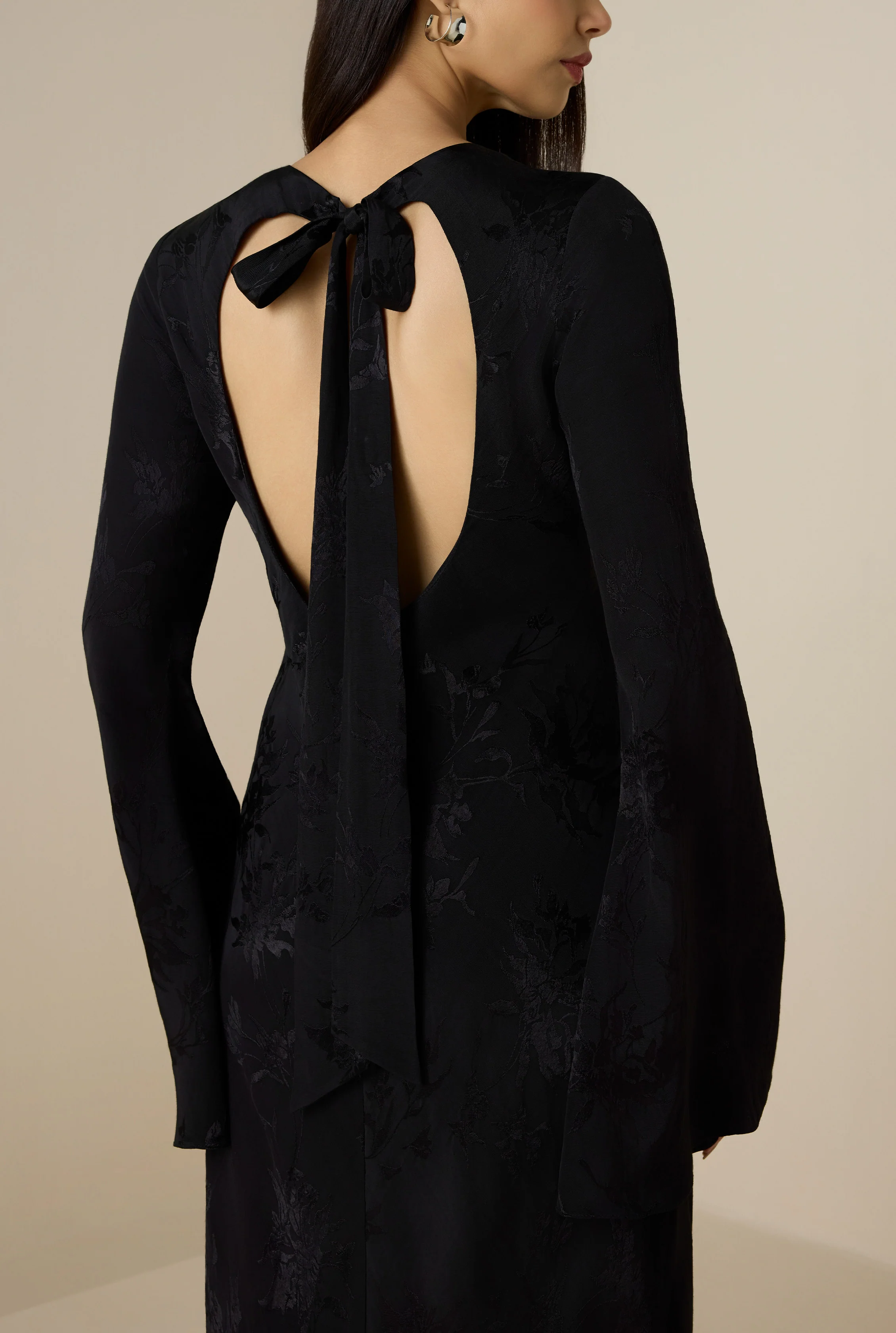 Aura Back Ties Maxi Dress - Image 3
