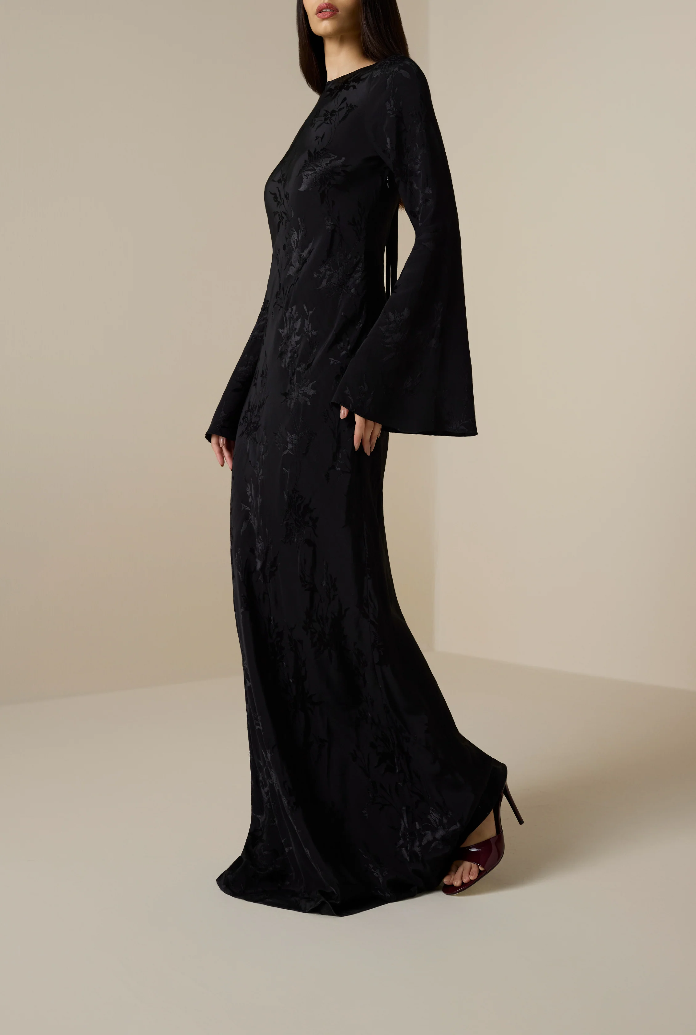 Aura Back Ties Maxi Dress - Image 4