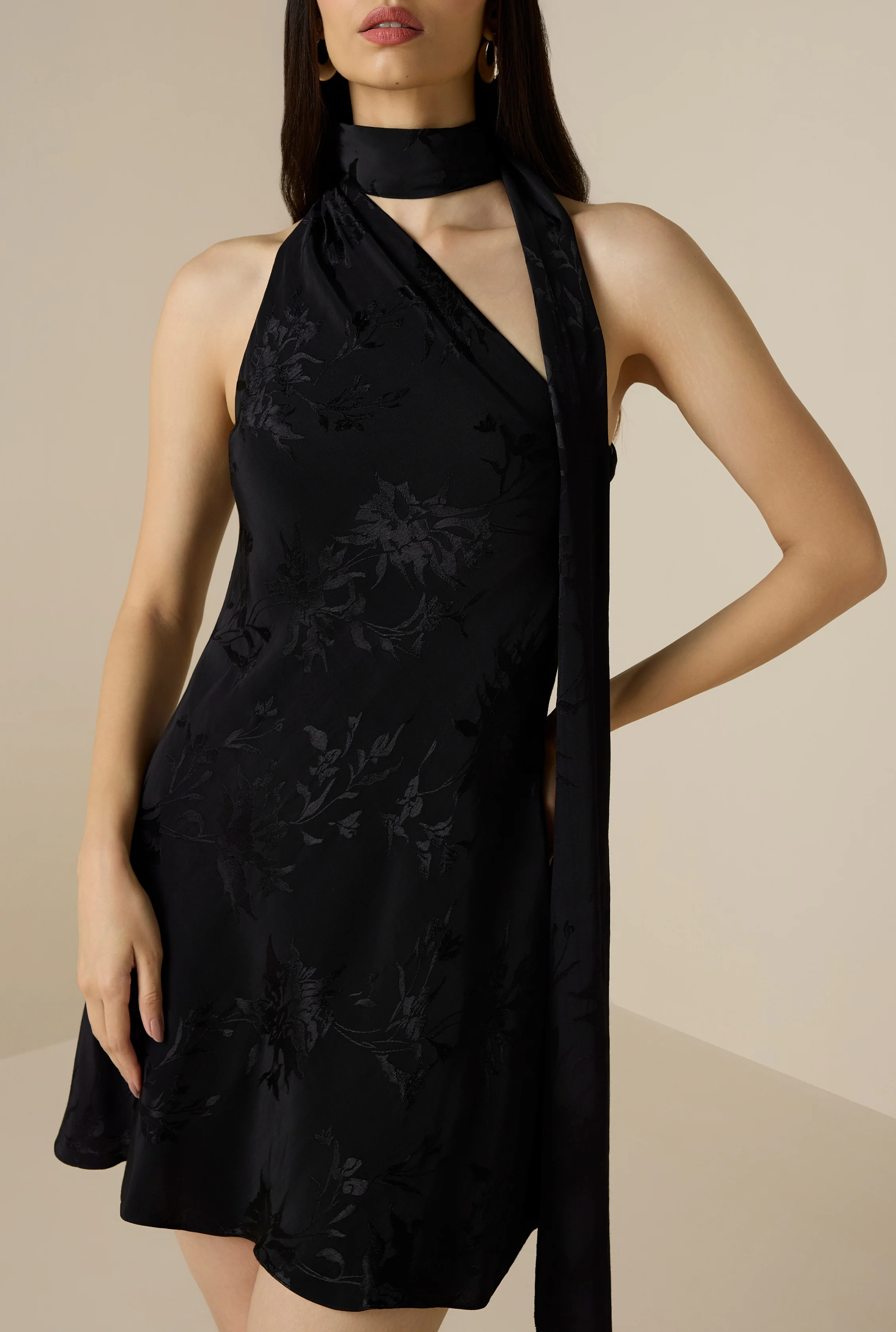 Aura One-Shoulder Mini Dress - Image 3