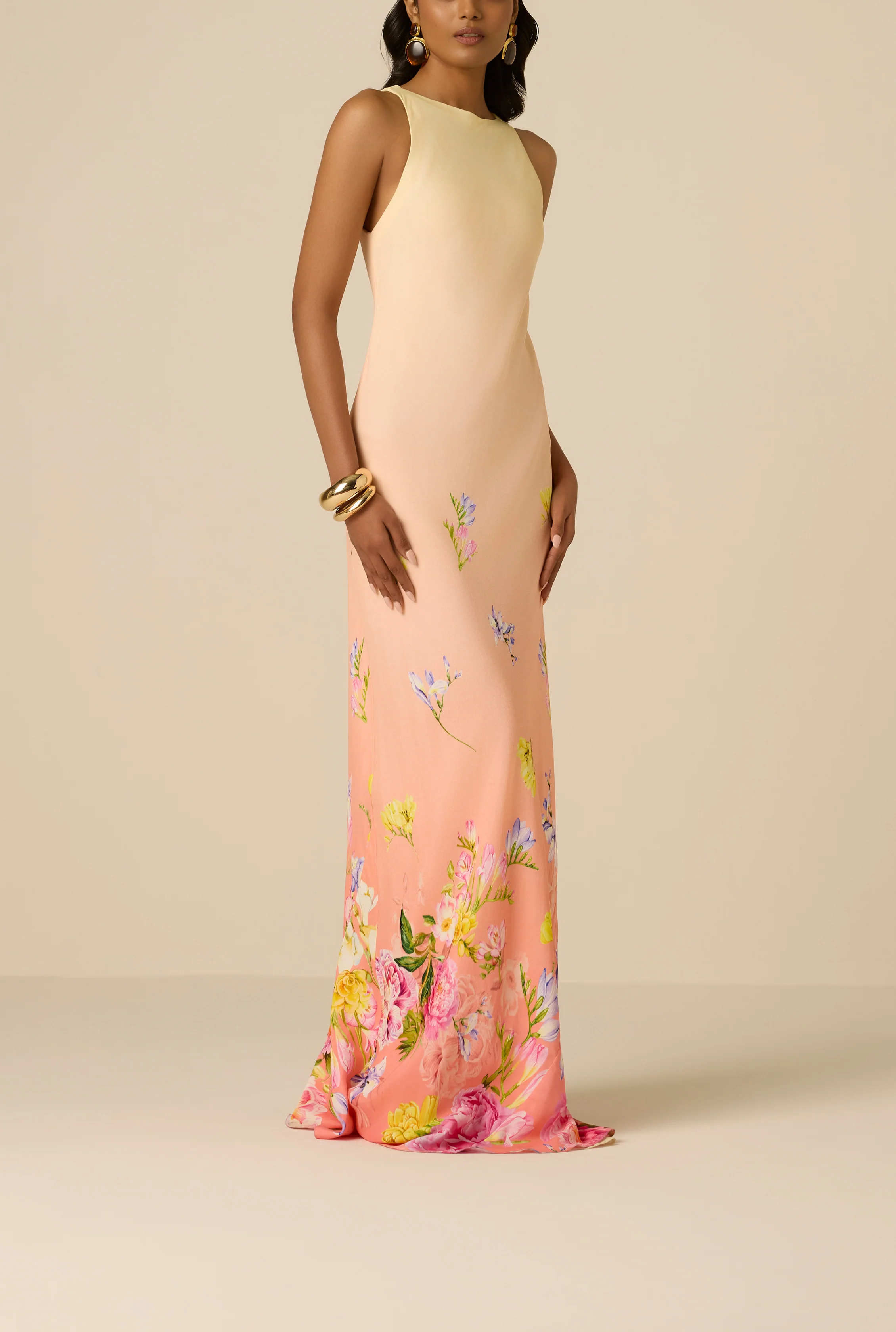 Avya Bias Maxi Dress - Image 4