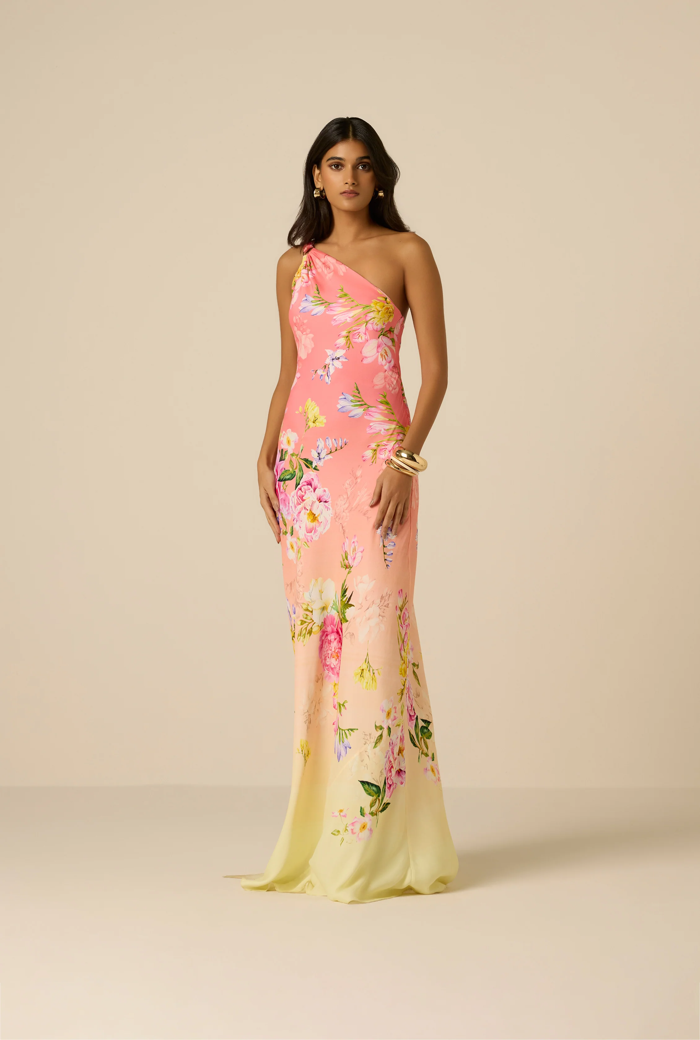 Avya One Shoulder Dress - Image 4