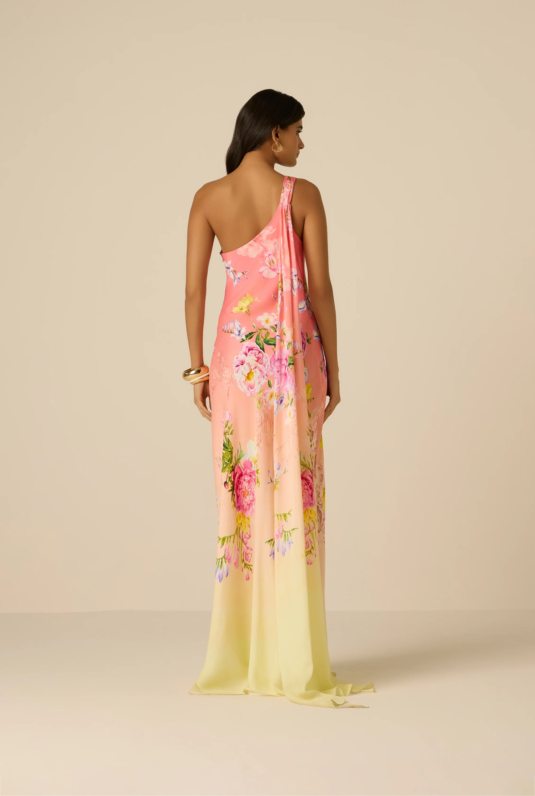 Avya One Shoulder Dress - Image 9