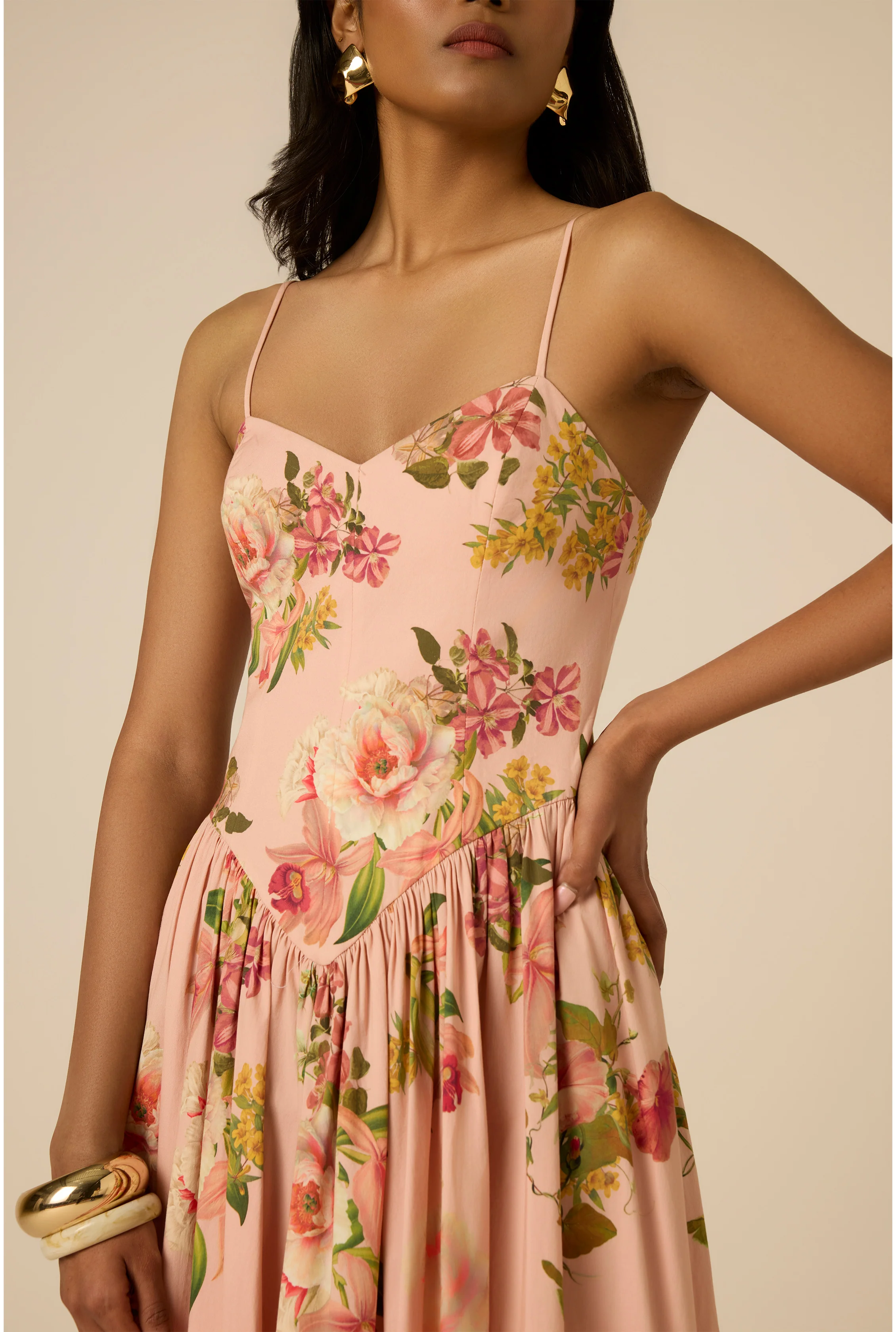 Ayla Corset Midi Dress - Image 7