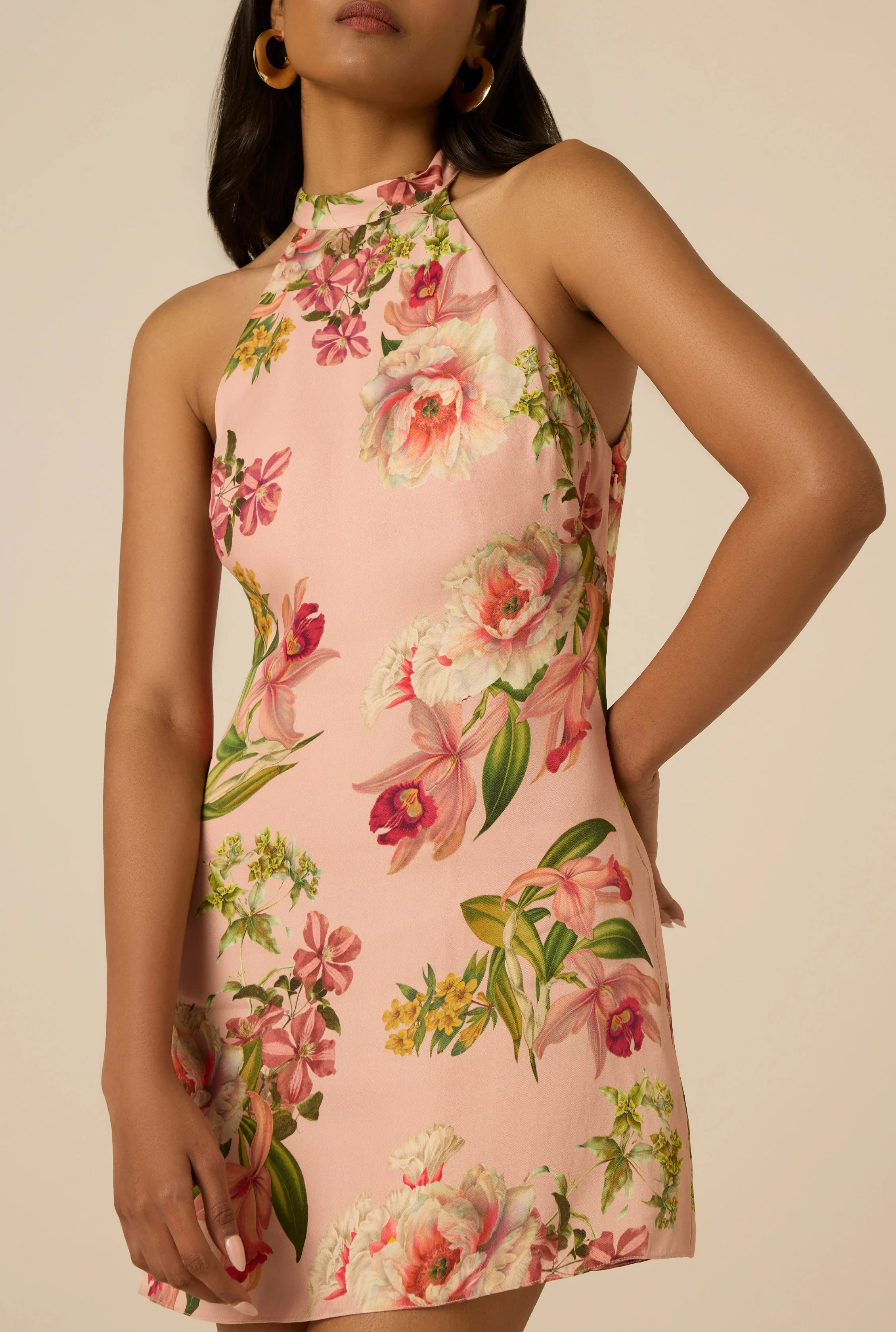 Ayla Halter Mini Dress