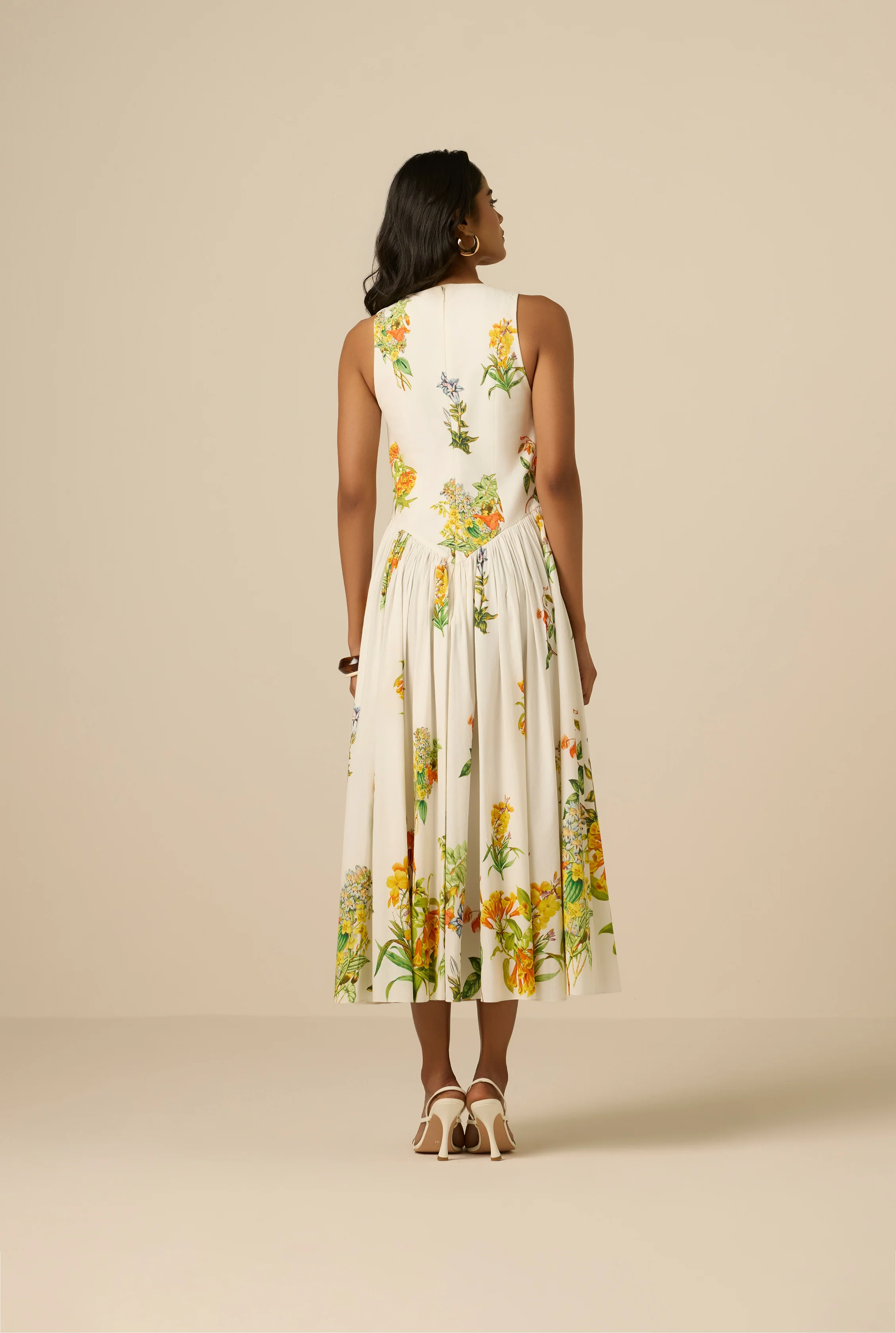 Baku Boat-Neck Midi Dress - Image 4