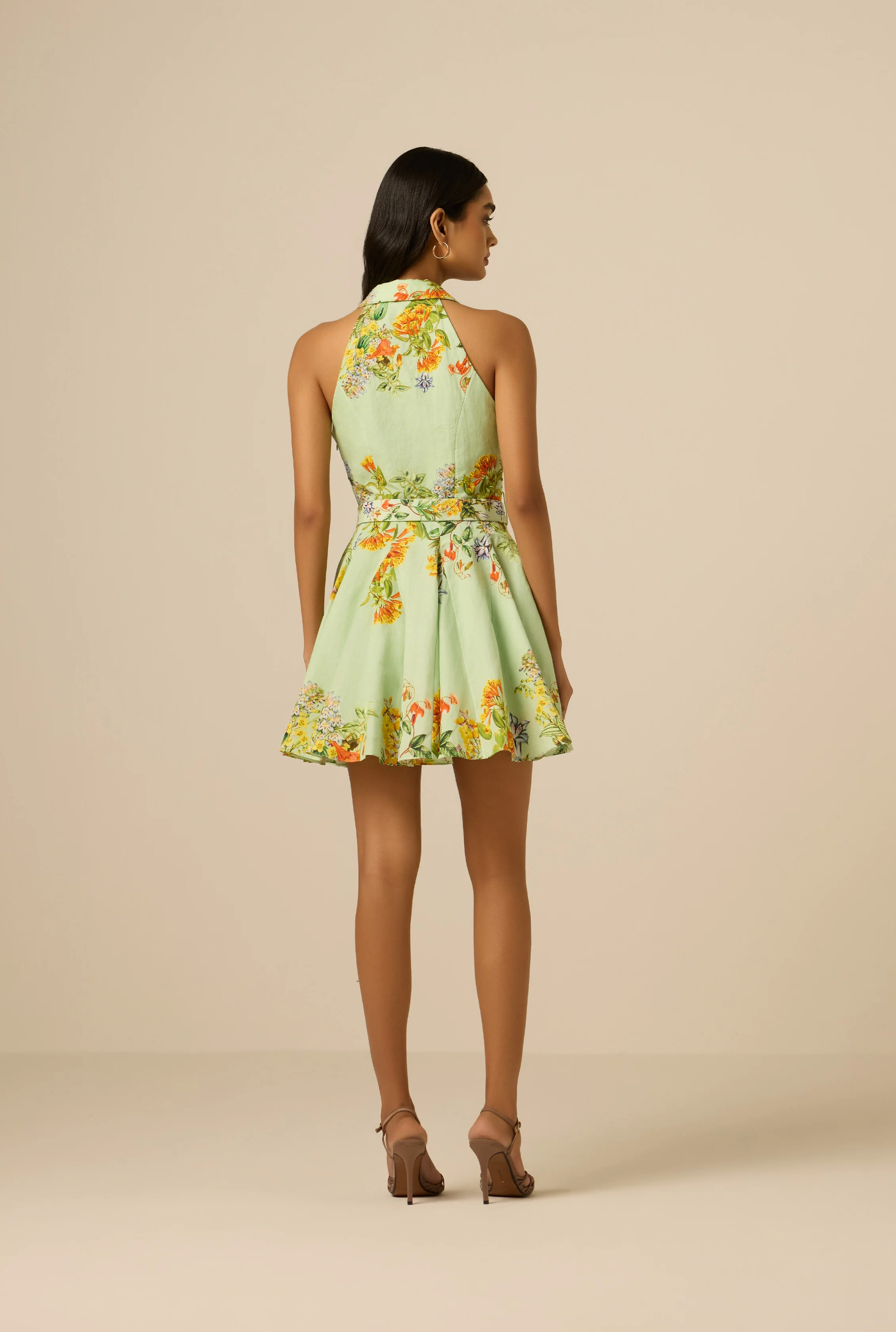 Baku Buckle Short Dress - Image 8