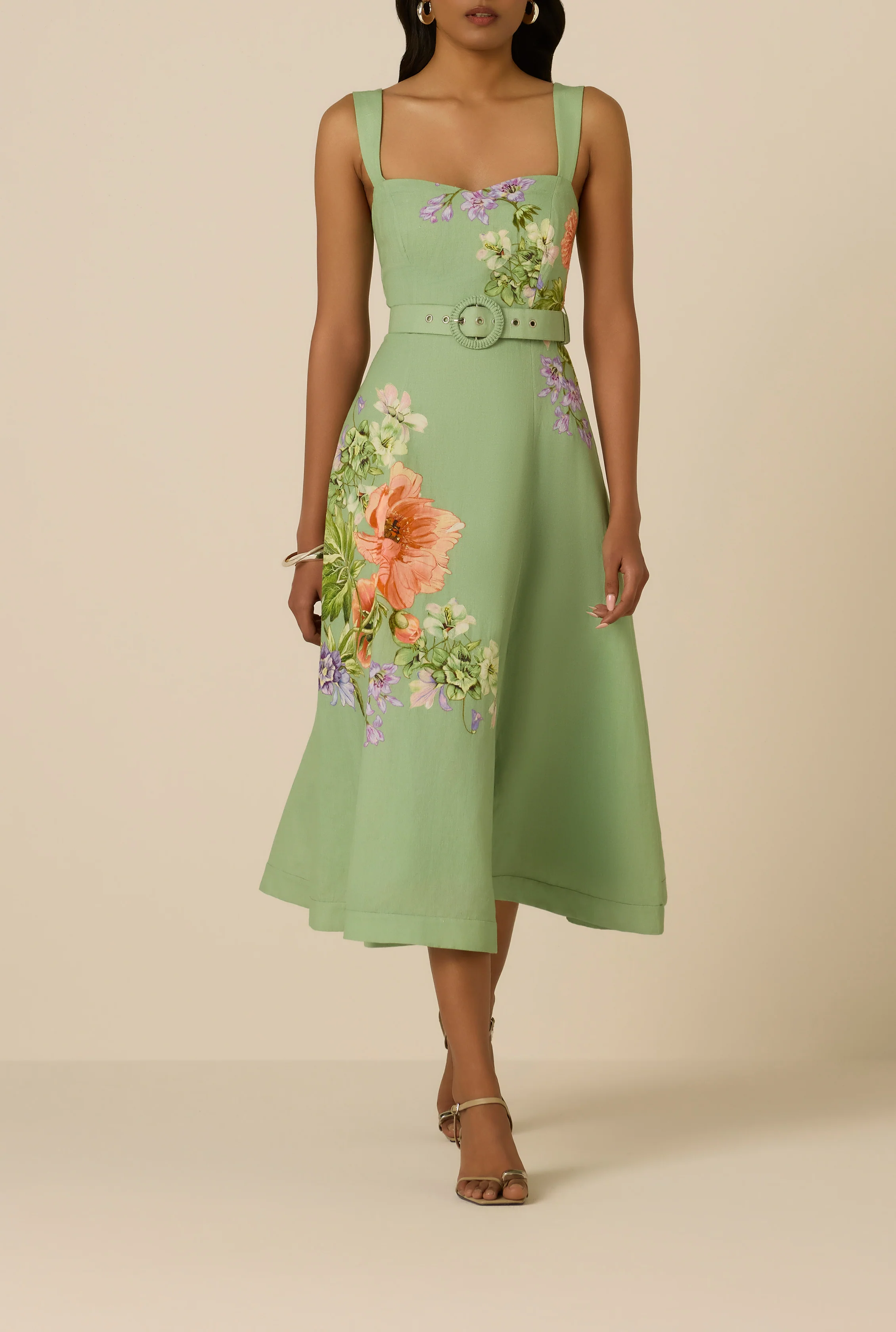 Cove Buckle Midi Dress - Image 3