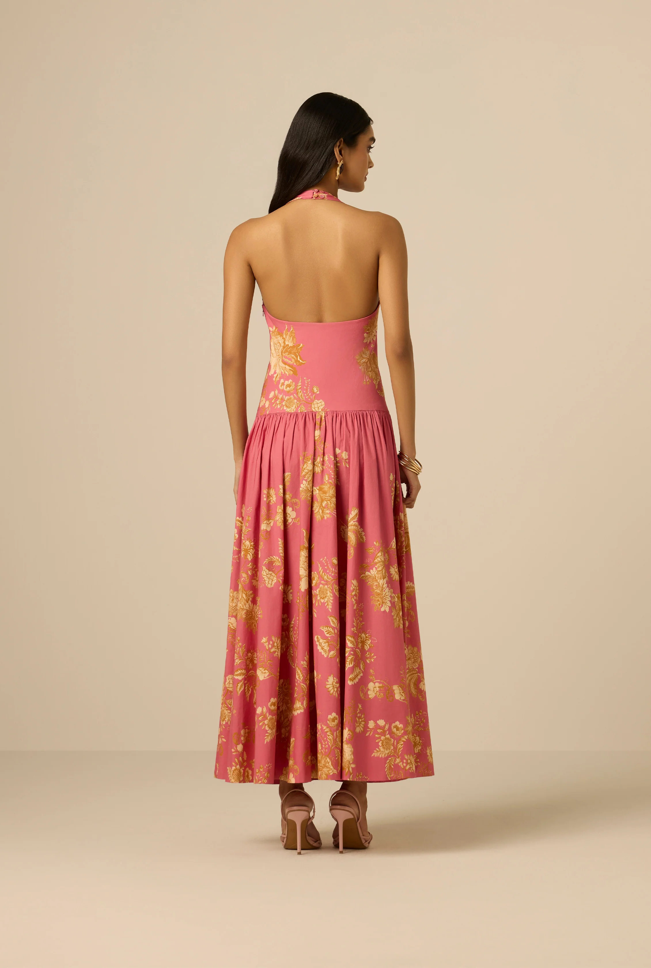 Dani Halter Maxi Dress - Image 3