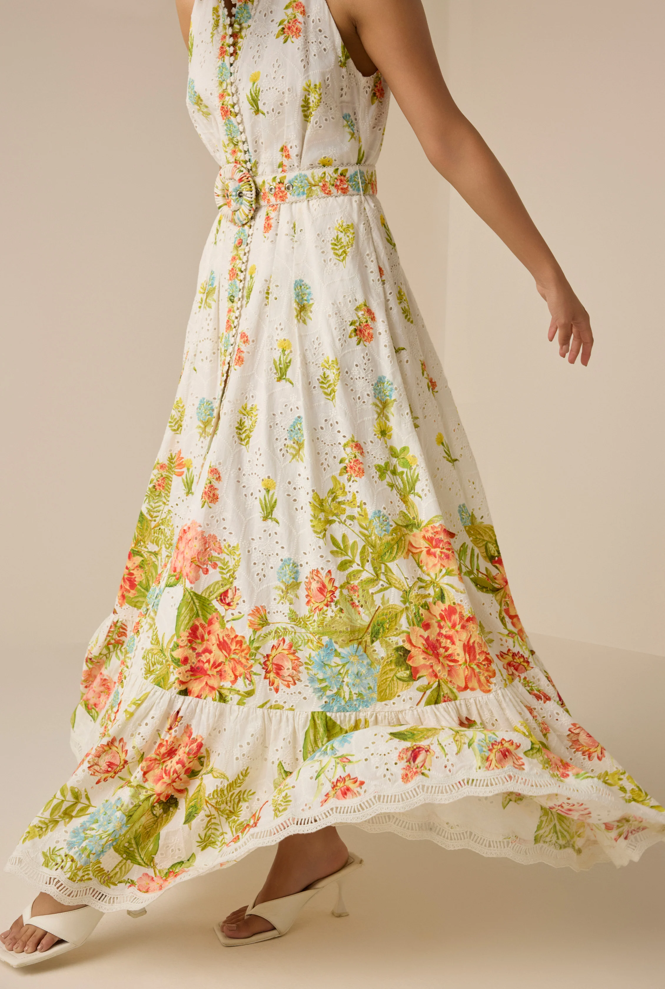 Dhun Collar Long Dress - Image 5