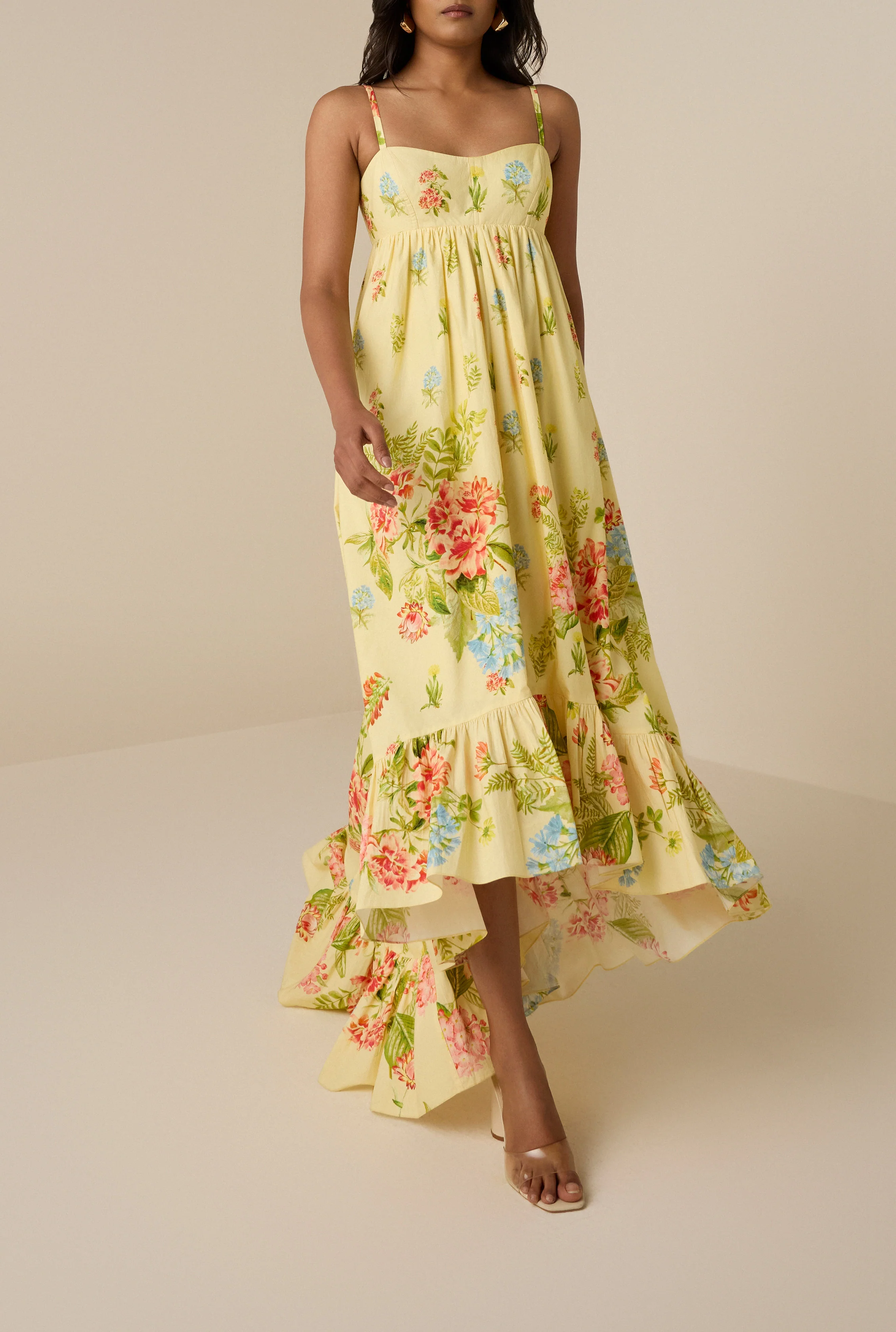 Dhun Yellow Long Dress - Image 3