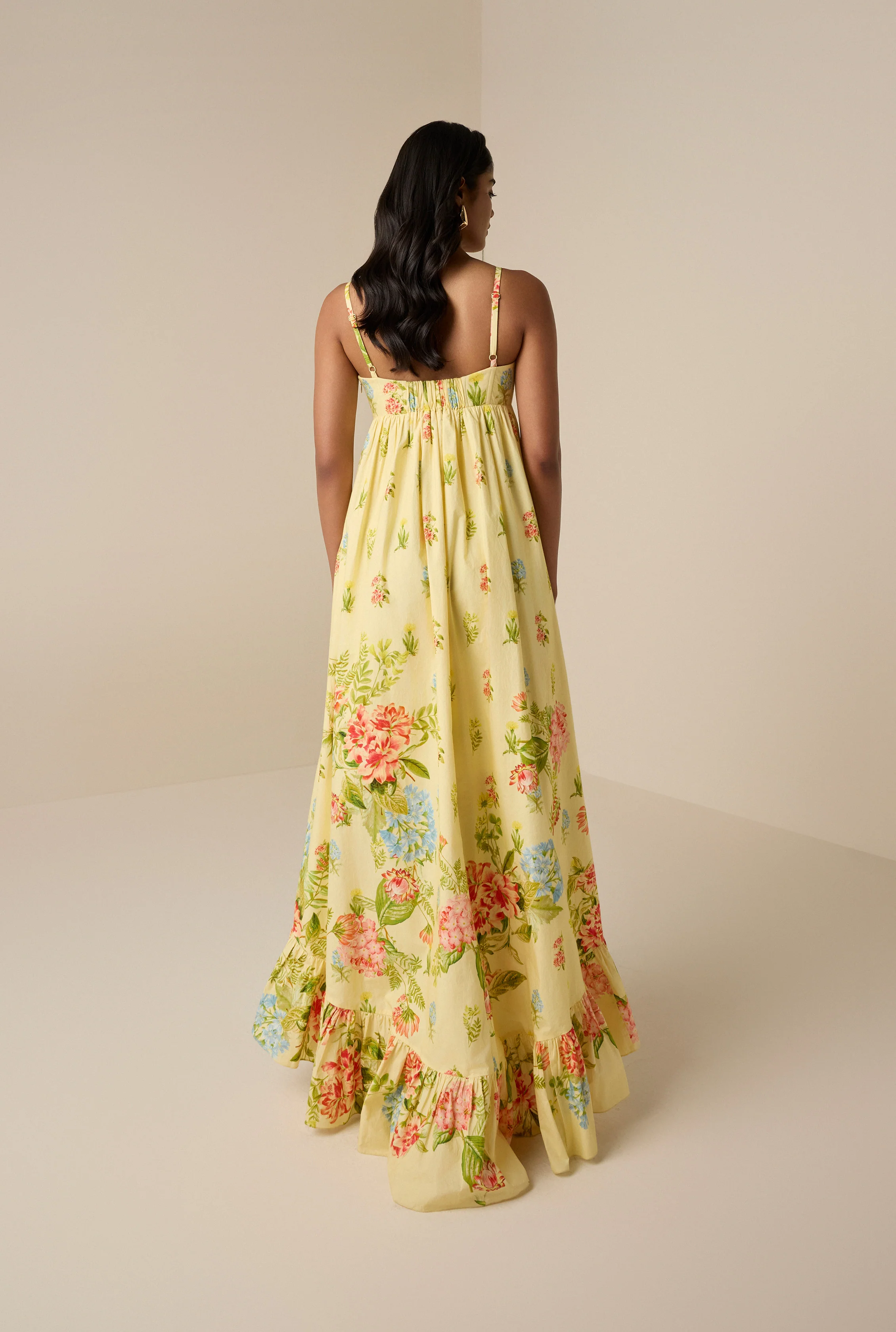 Dhun Yellow Long Dress - Image 4