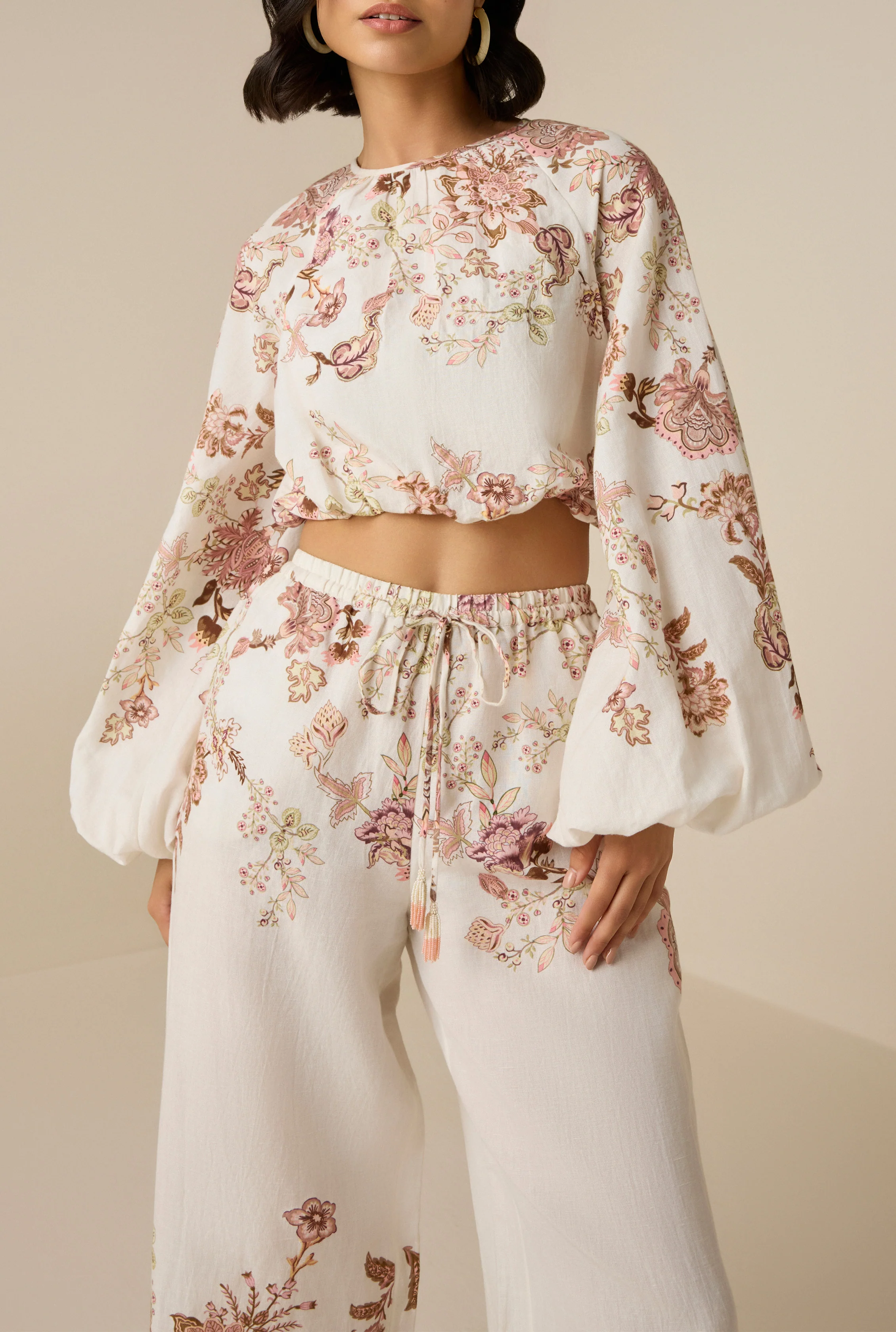 Diza Bubble Hem Top - Image 5