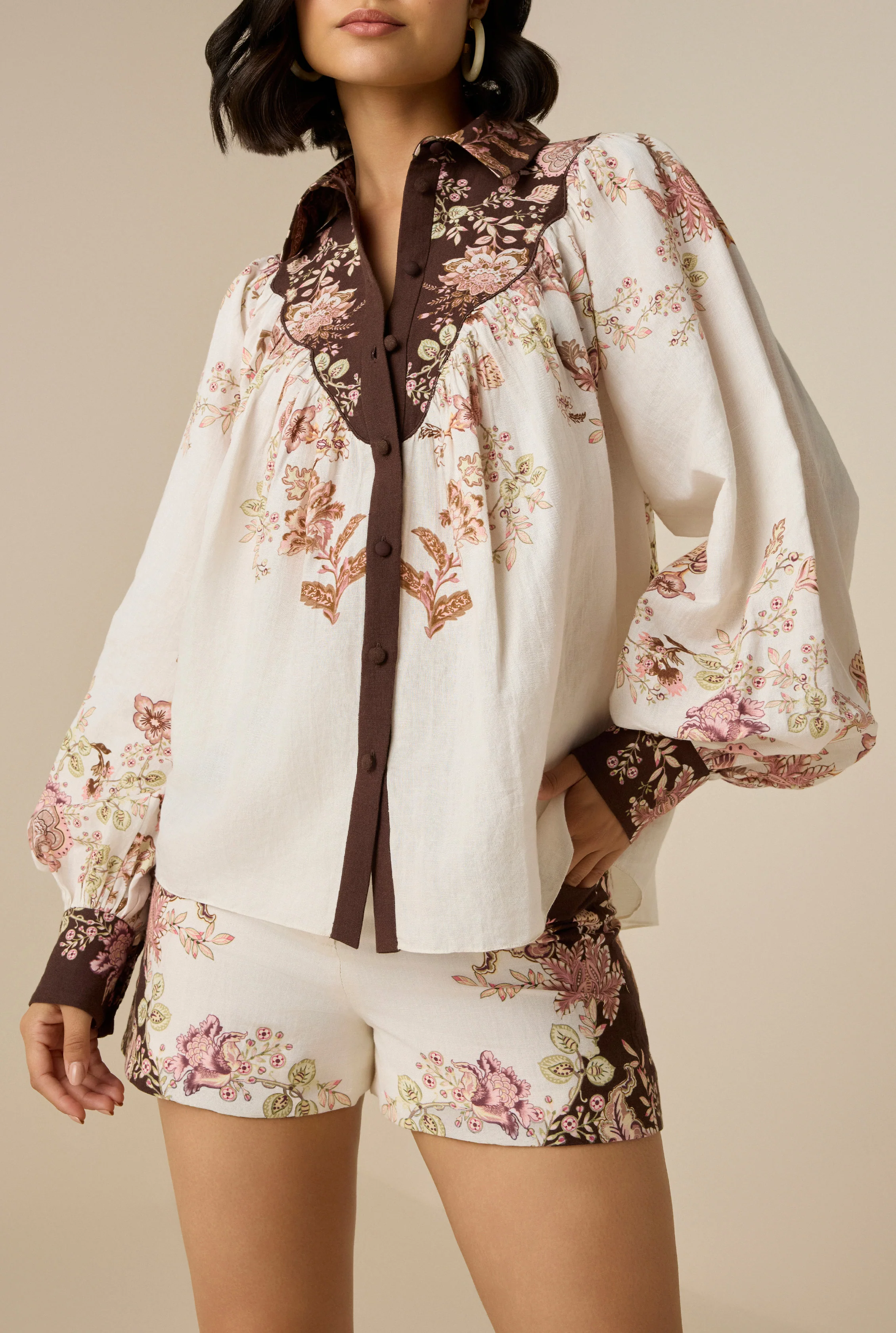 Diza Yoke Shirt