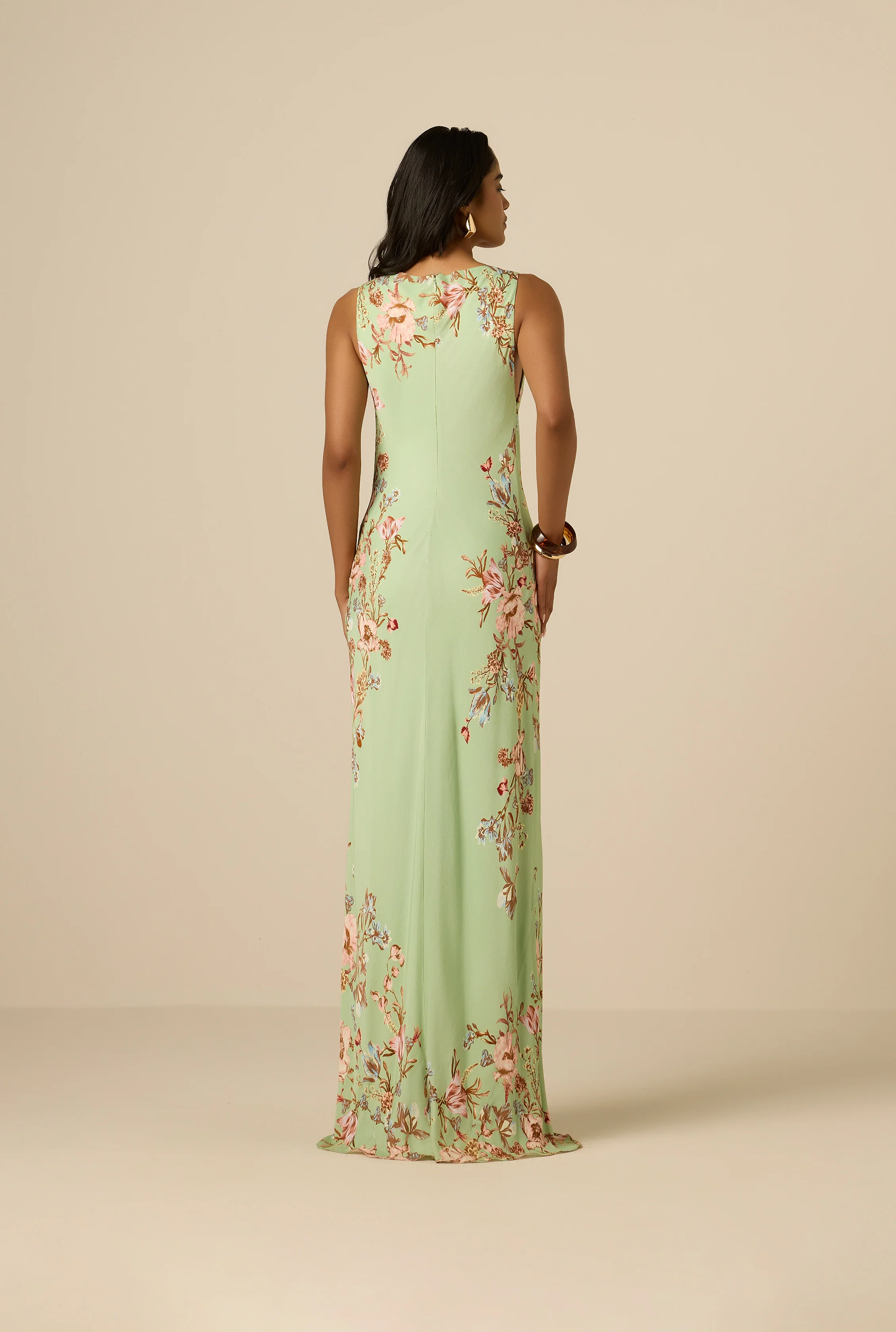 Ezra Bias Maxi Dress - Image 2