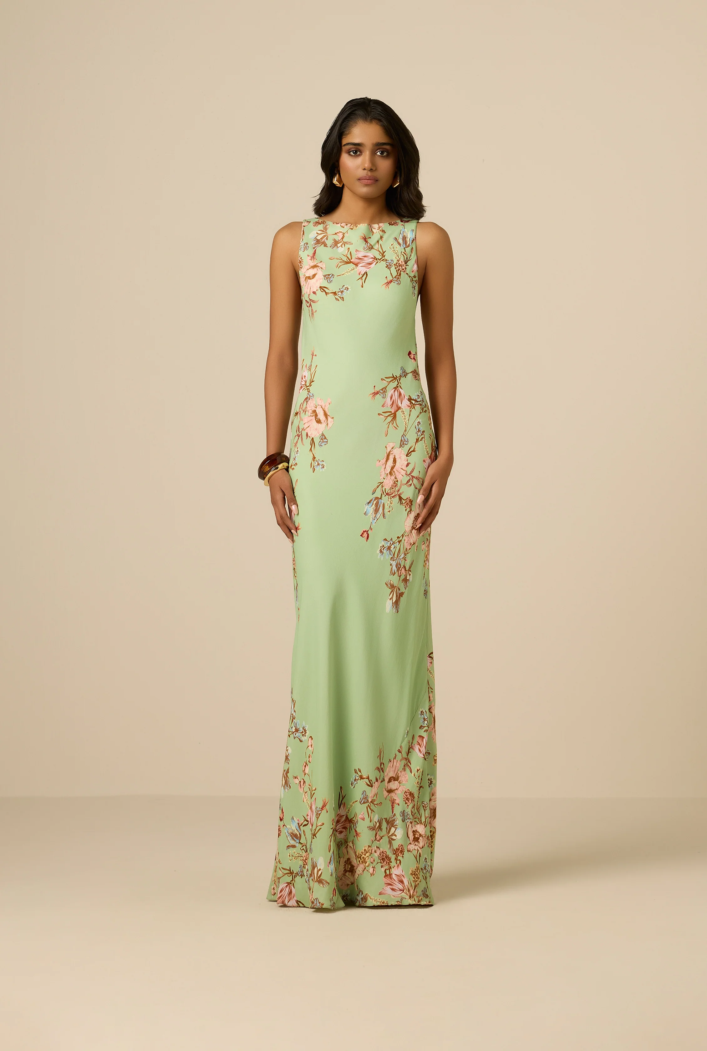 Ezra Bias Maxi Dress - Image 3