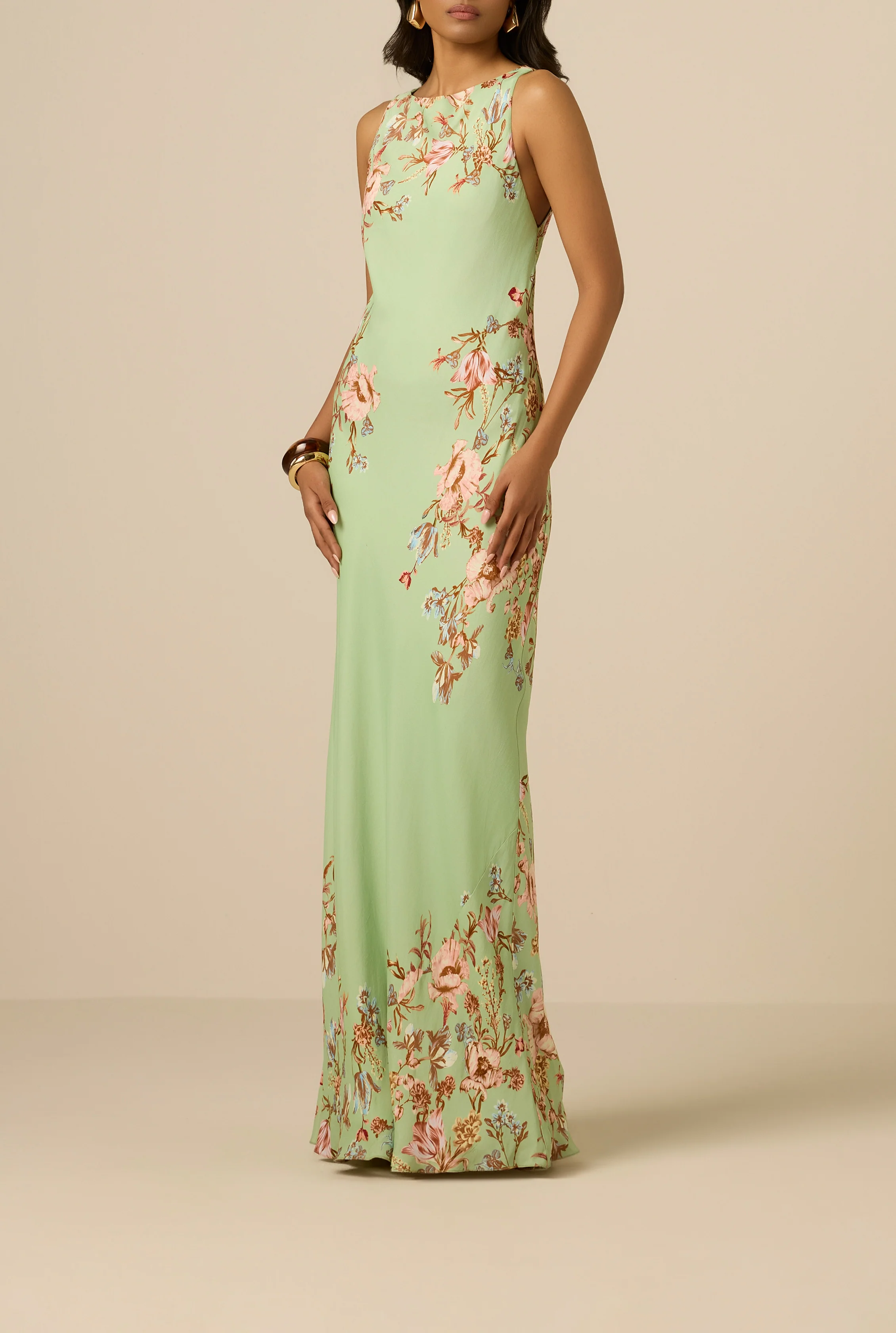Ezra Bias Maxi Dress - Image 8