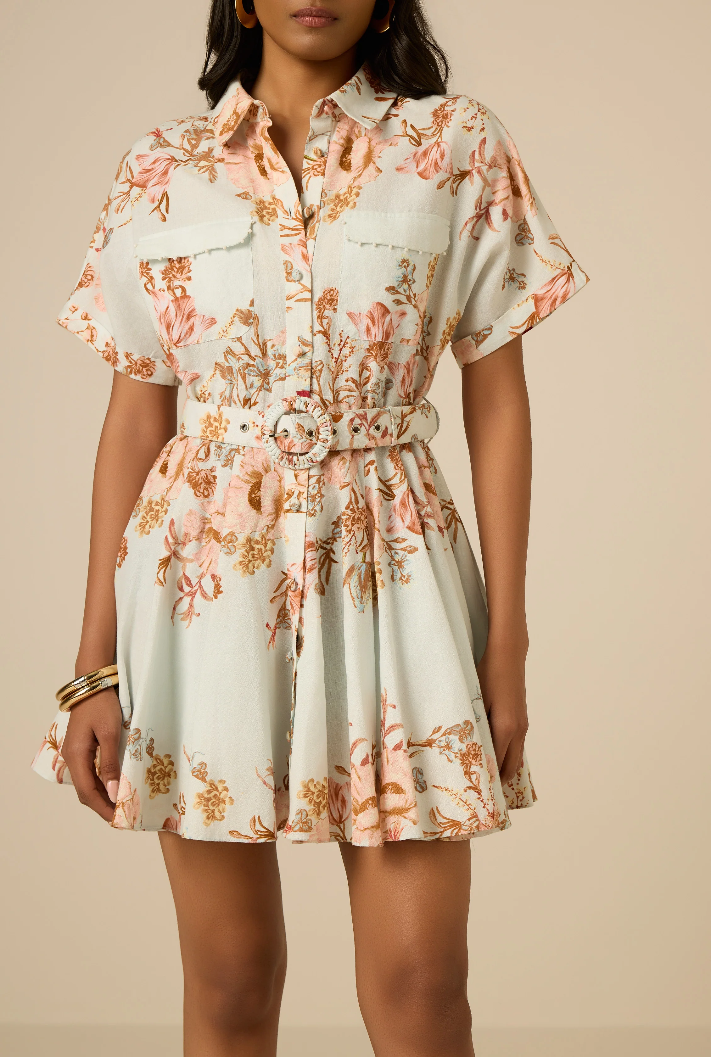 Ezra Buckle Short Dress - Image 4