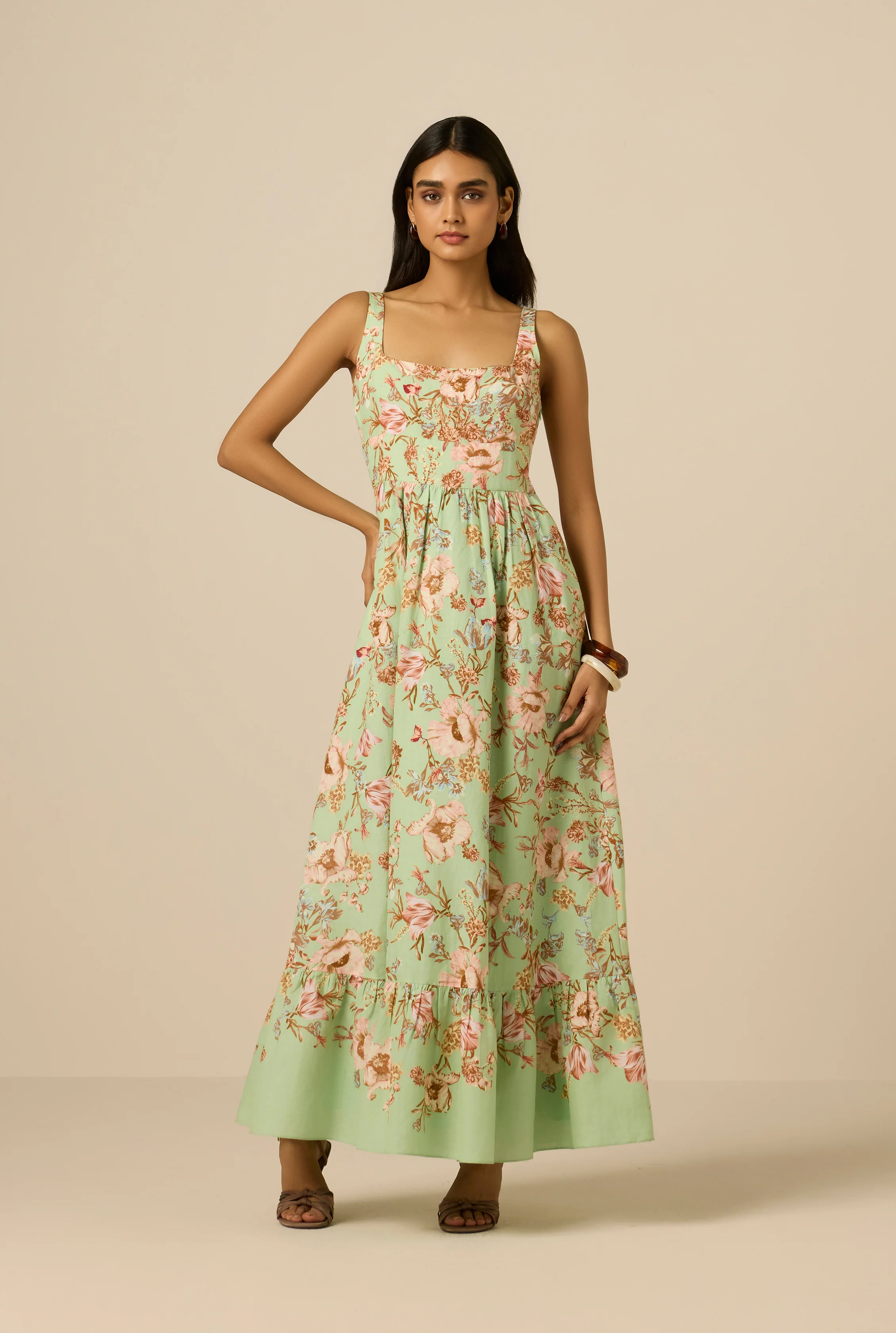 Ezra Corset Midi Dress