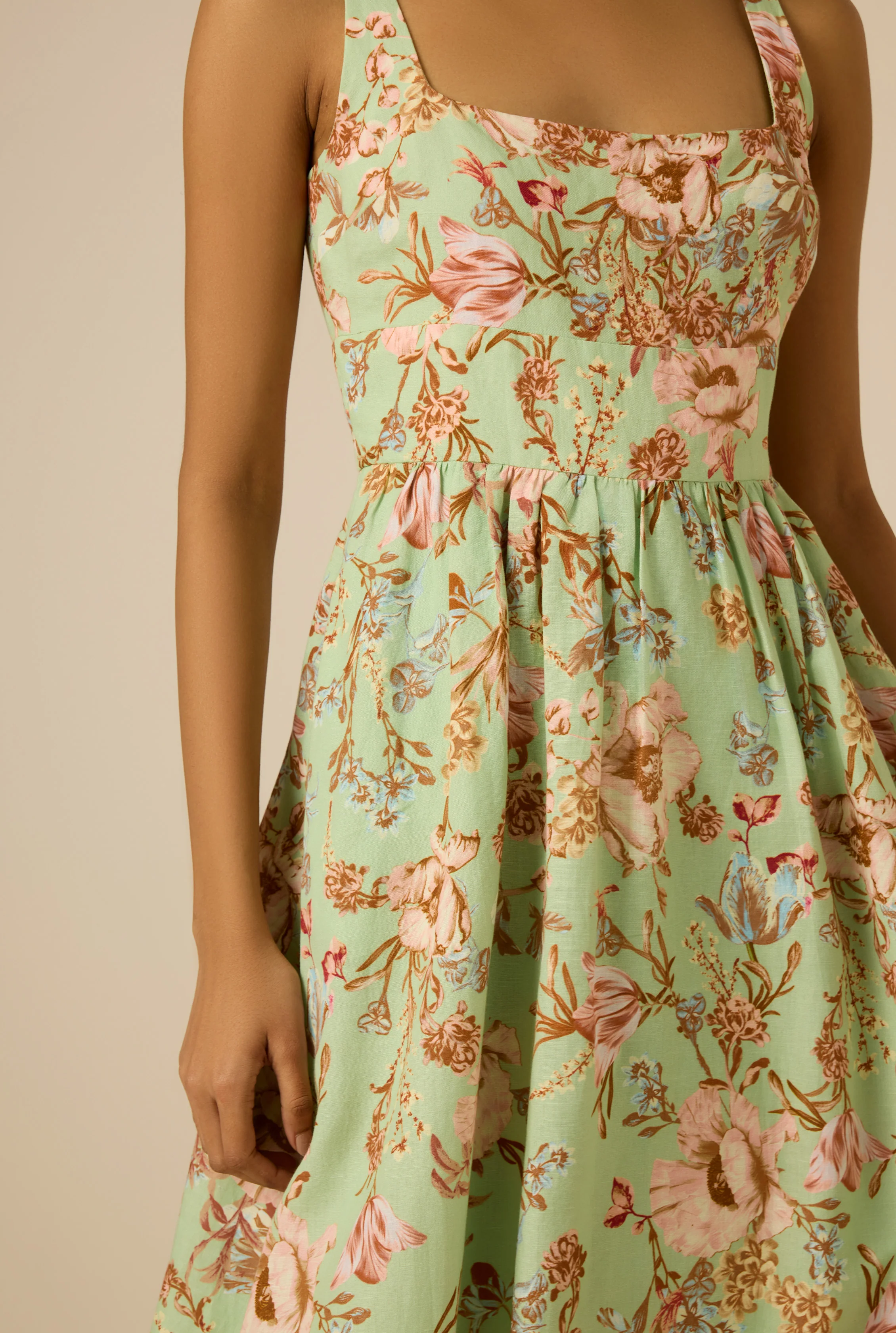 Ezra Corset Midi Dress - Image 3