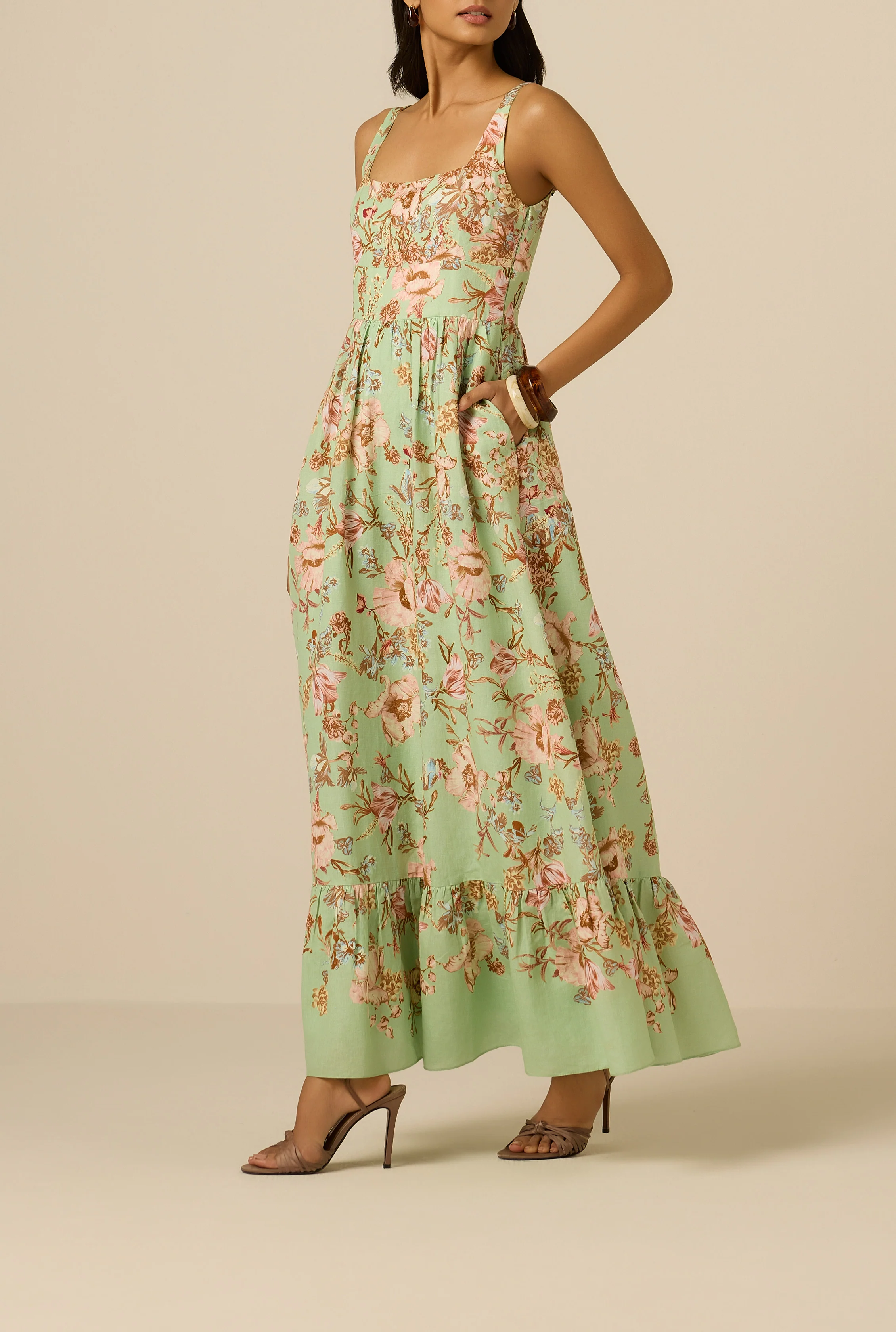 Ezra Corset Midi Dress - Image 6
