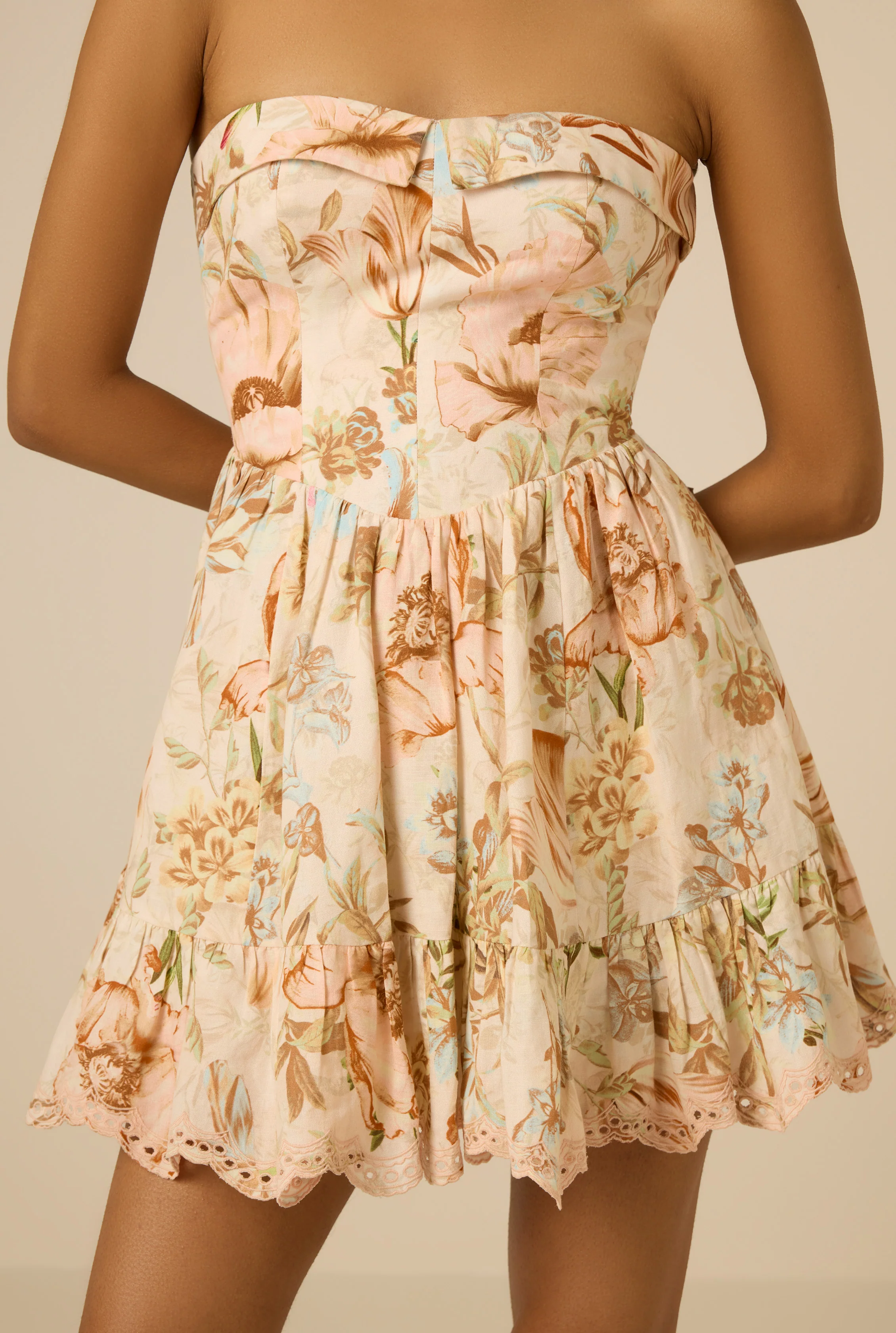 Ezra Off-Shoulder Short Dress - Image 3