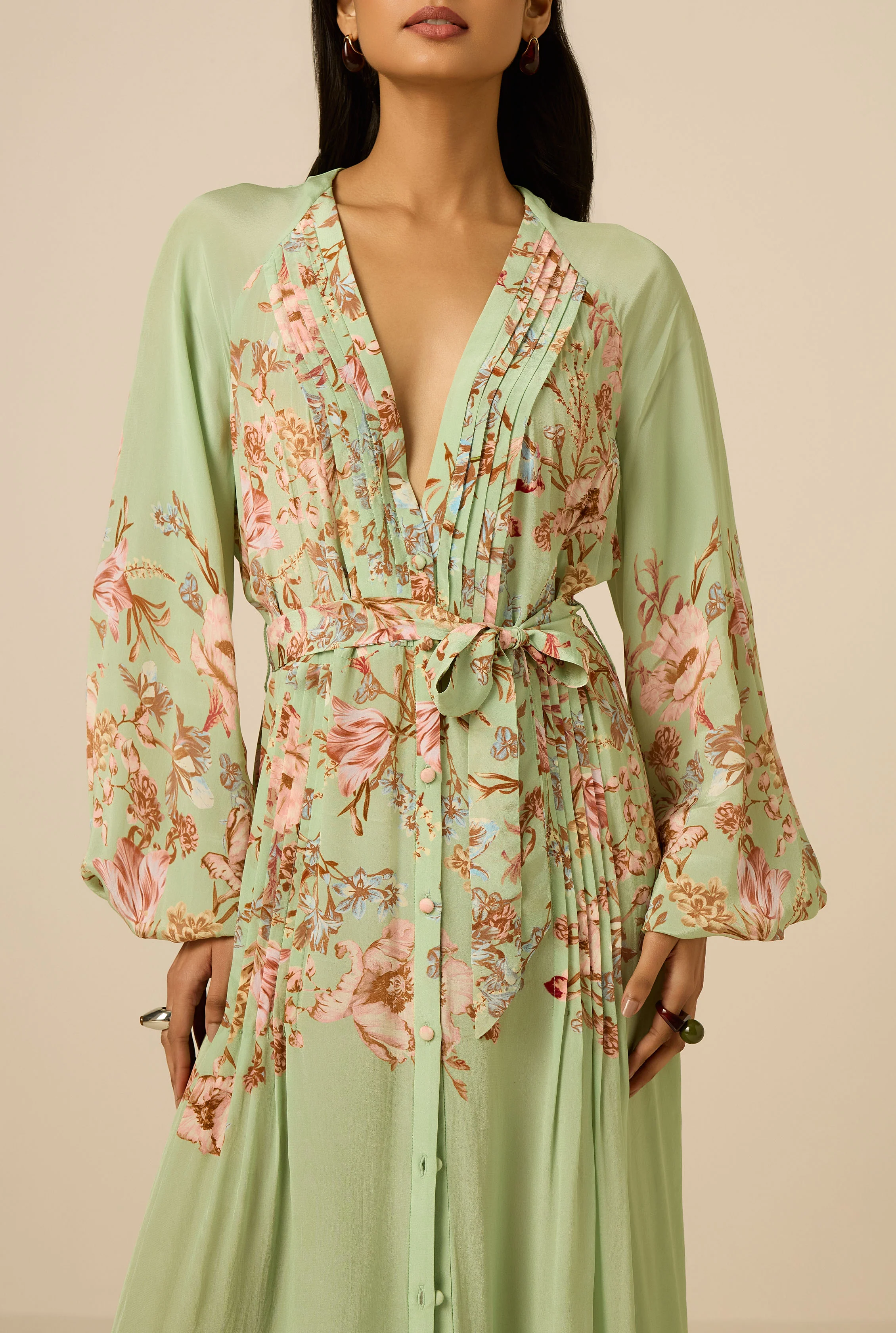 Ezra Pintuck Maxi Dress - Image 13