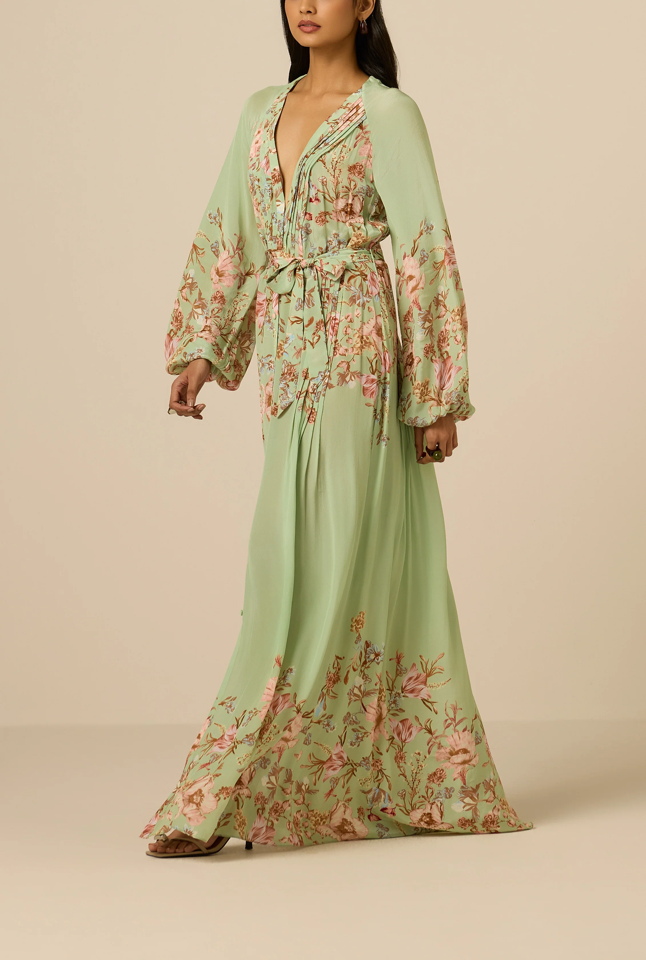 Ezra Pintuck Maxi Dress - Image 5