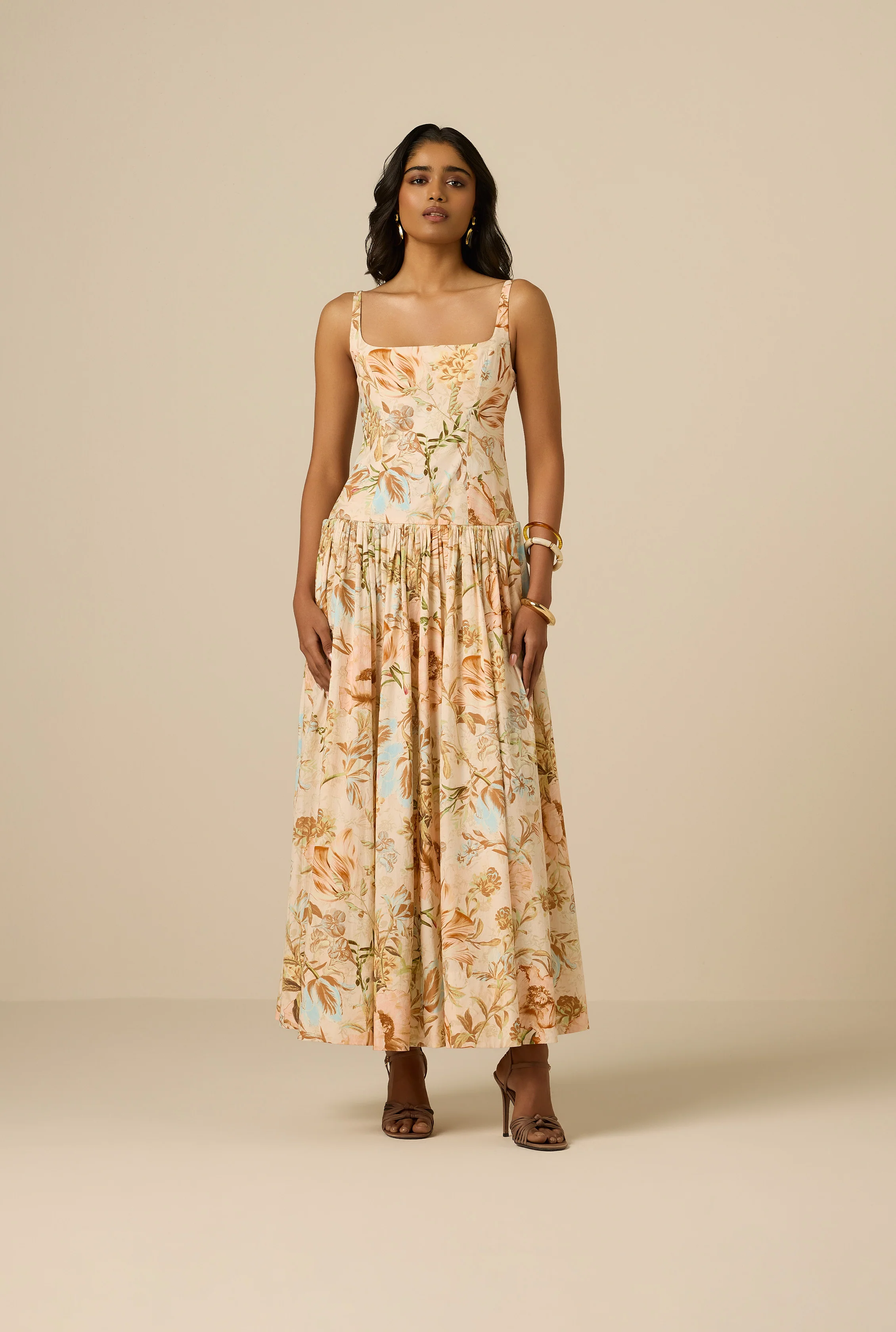 Ezra Square Maxi Dress