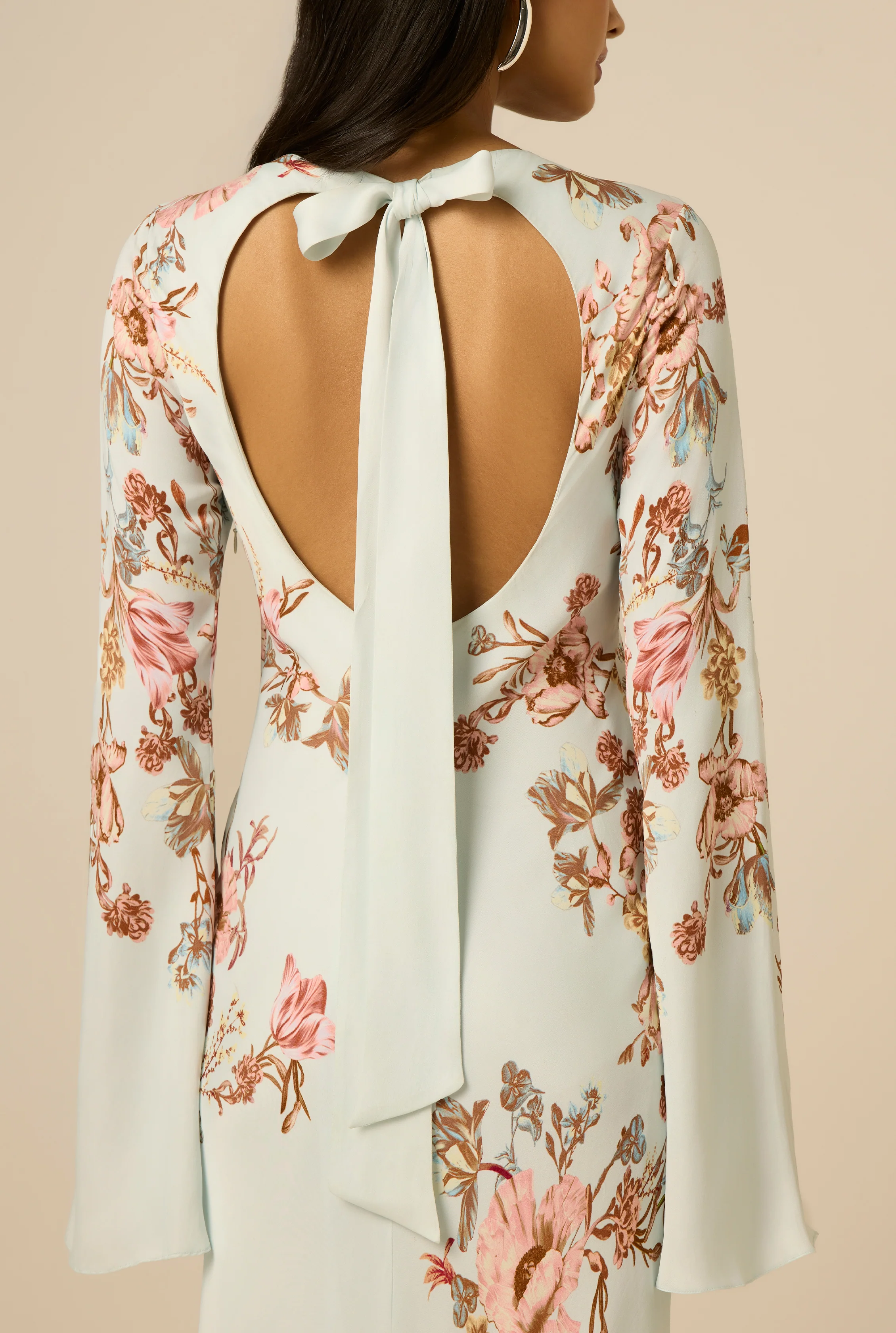 Ezra Tie-Back Maxi Dress
