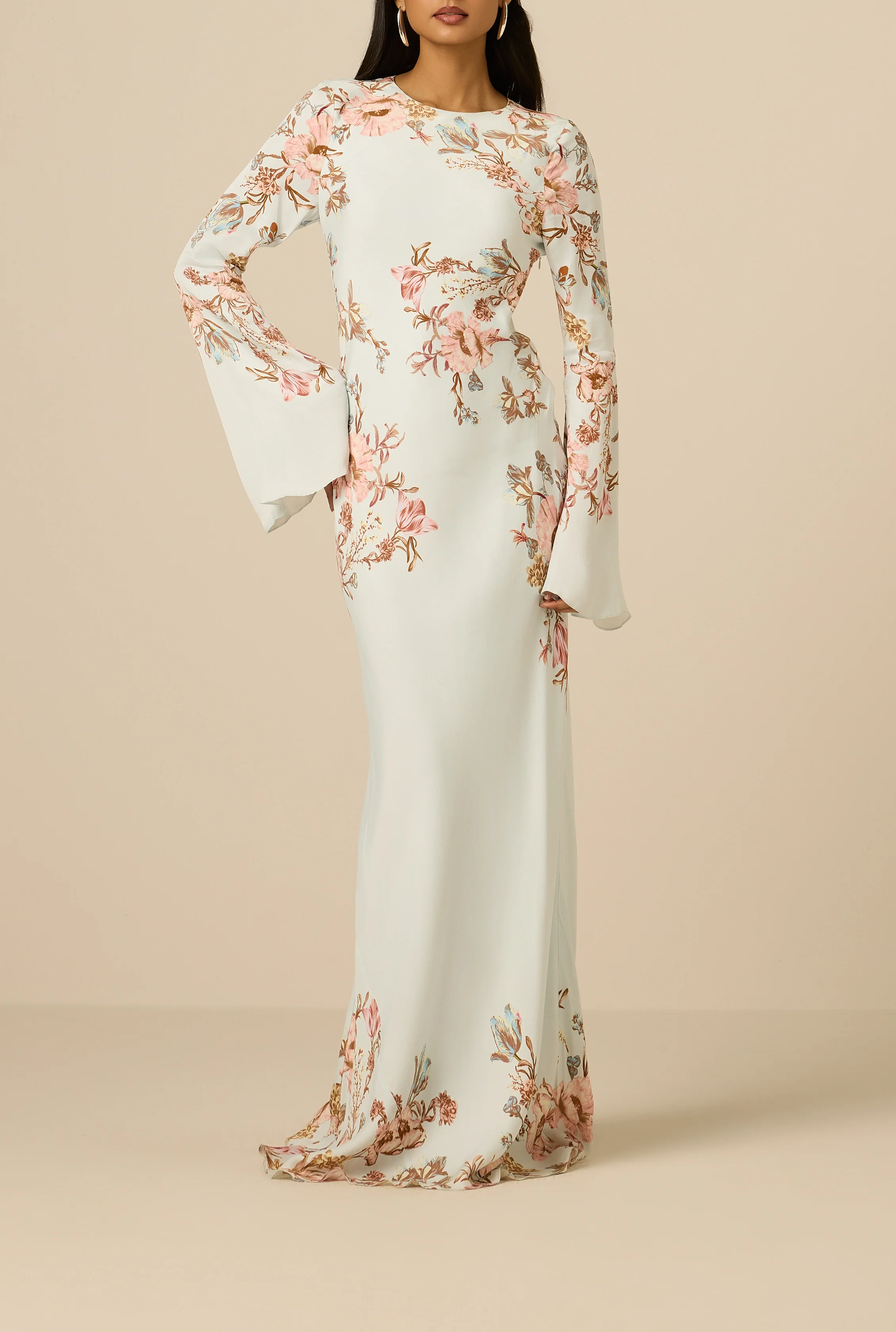 Ezra Tie-Back Maxi Dress - Image 3