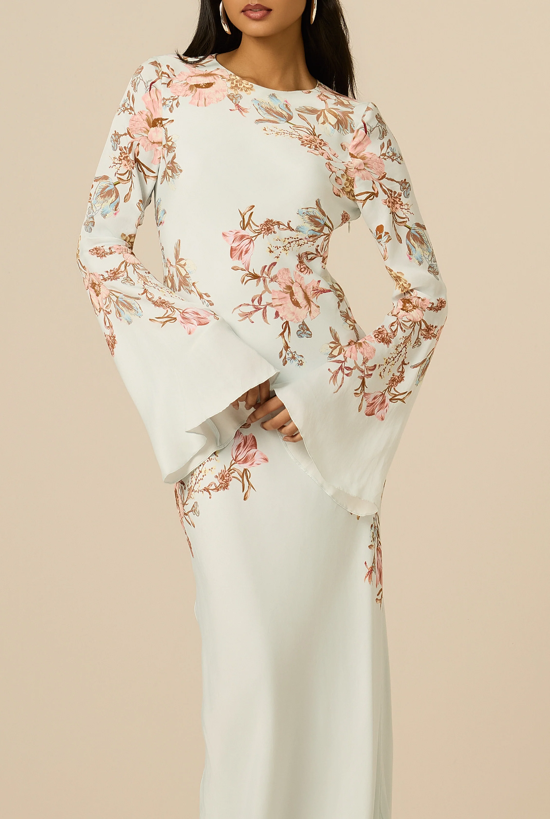 Ezra Tie-Back Maxi Dress - Image 5