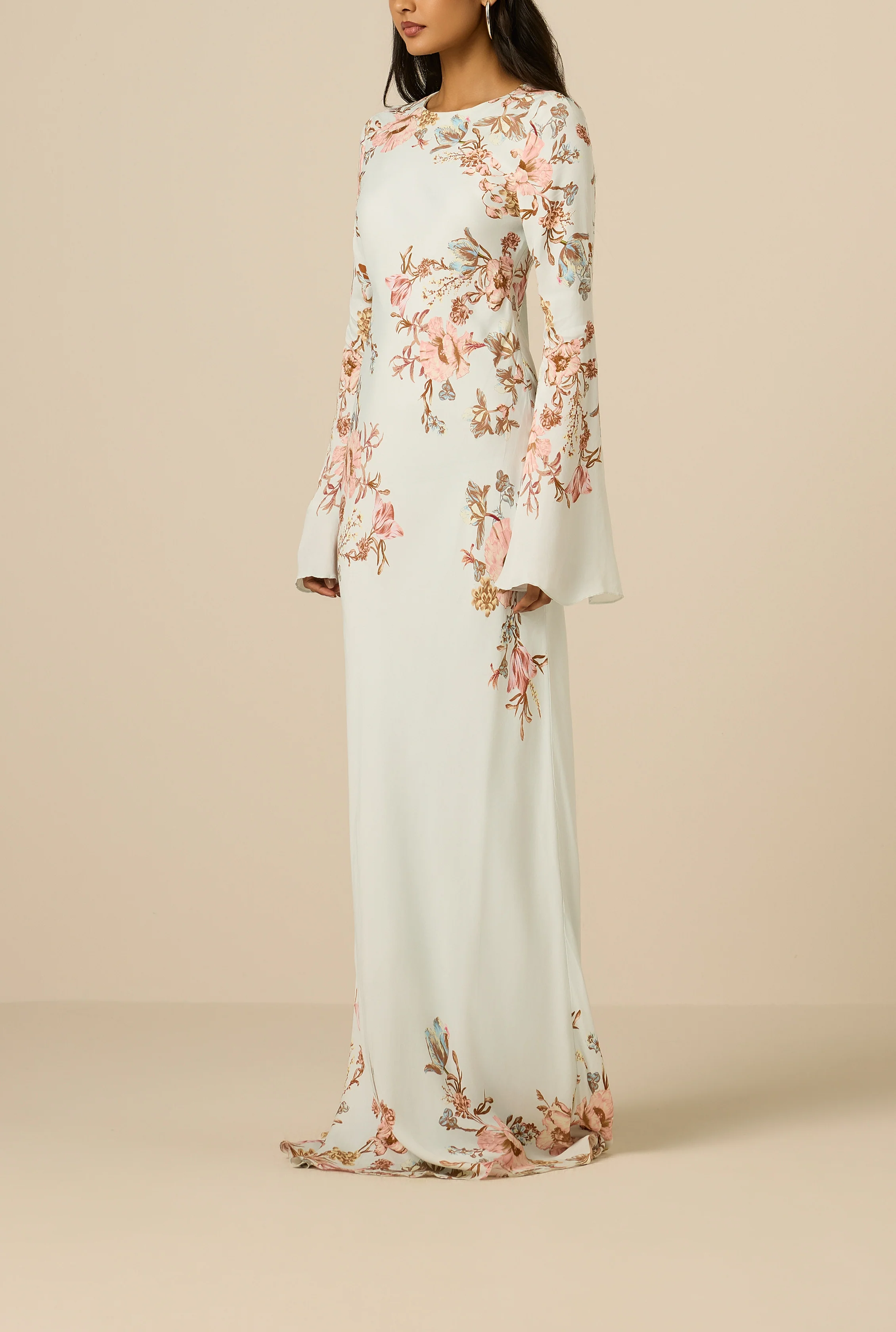 Ezra Tie-Back Maxi Dress - Image 6