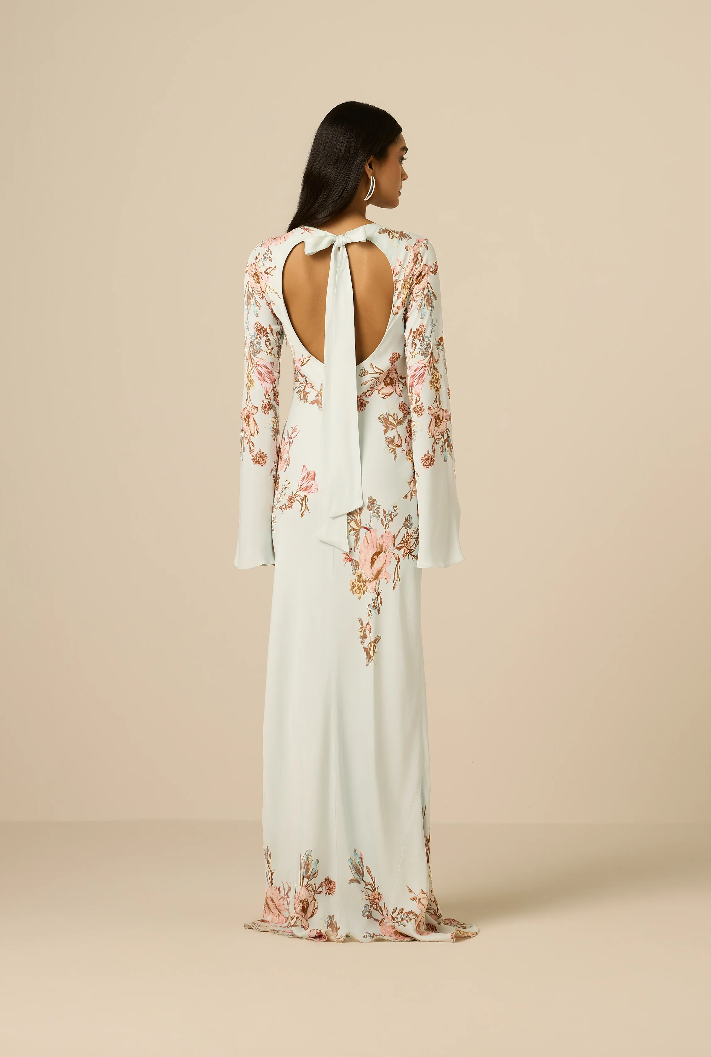 Ezra Tie-Back Maxi Dress - Image 8