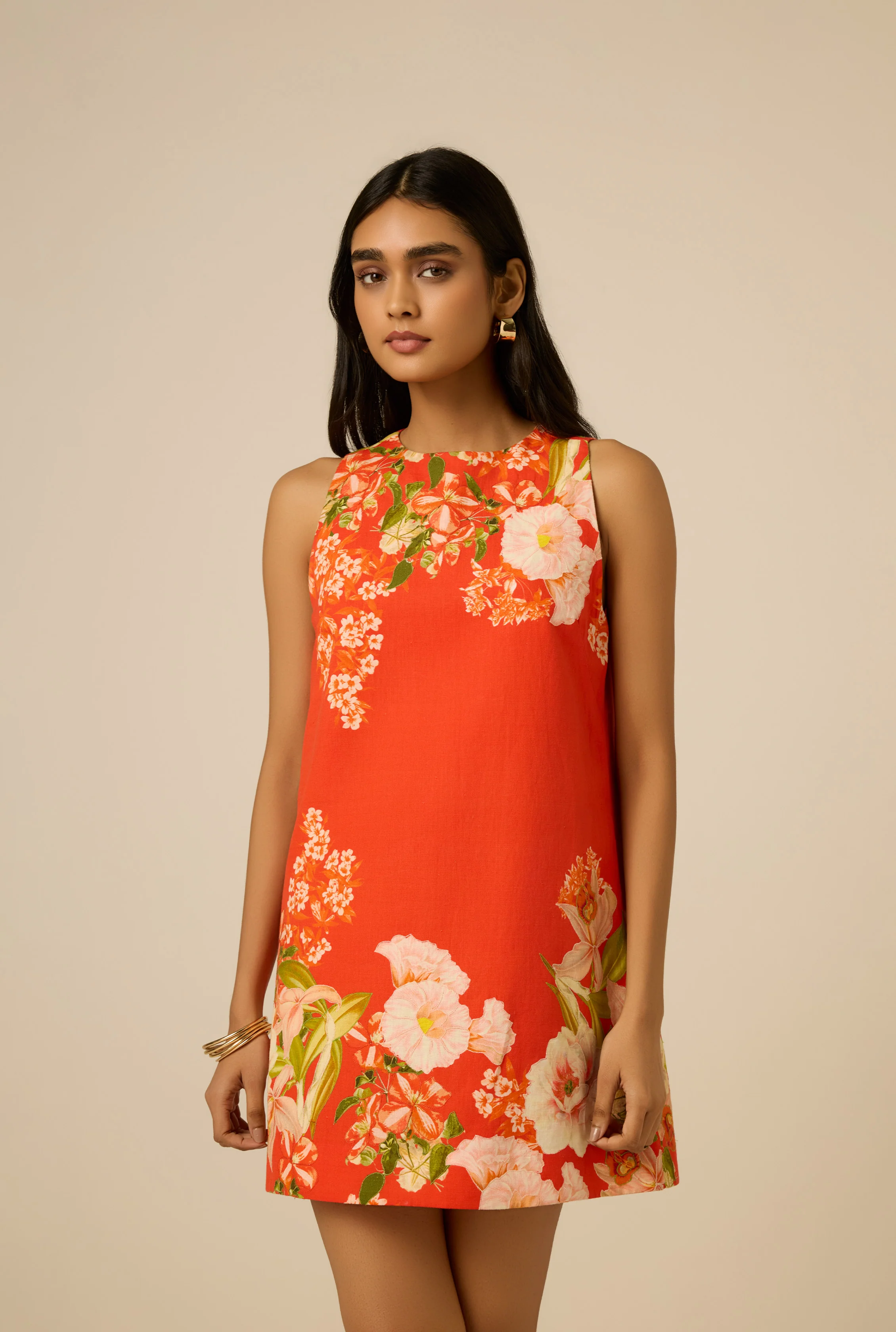 Hibi Shift Mini Dress - Image 3