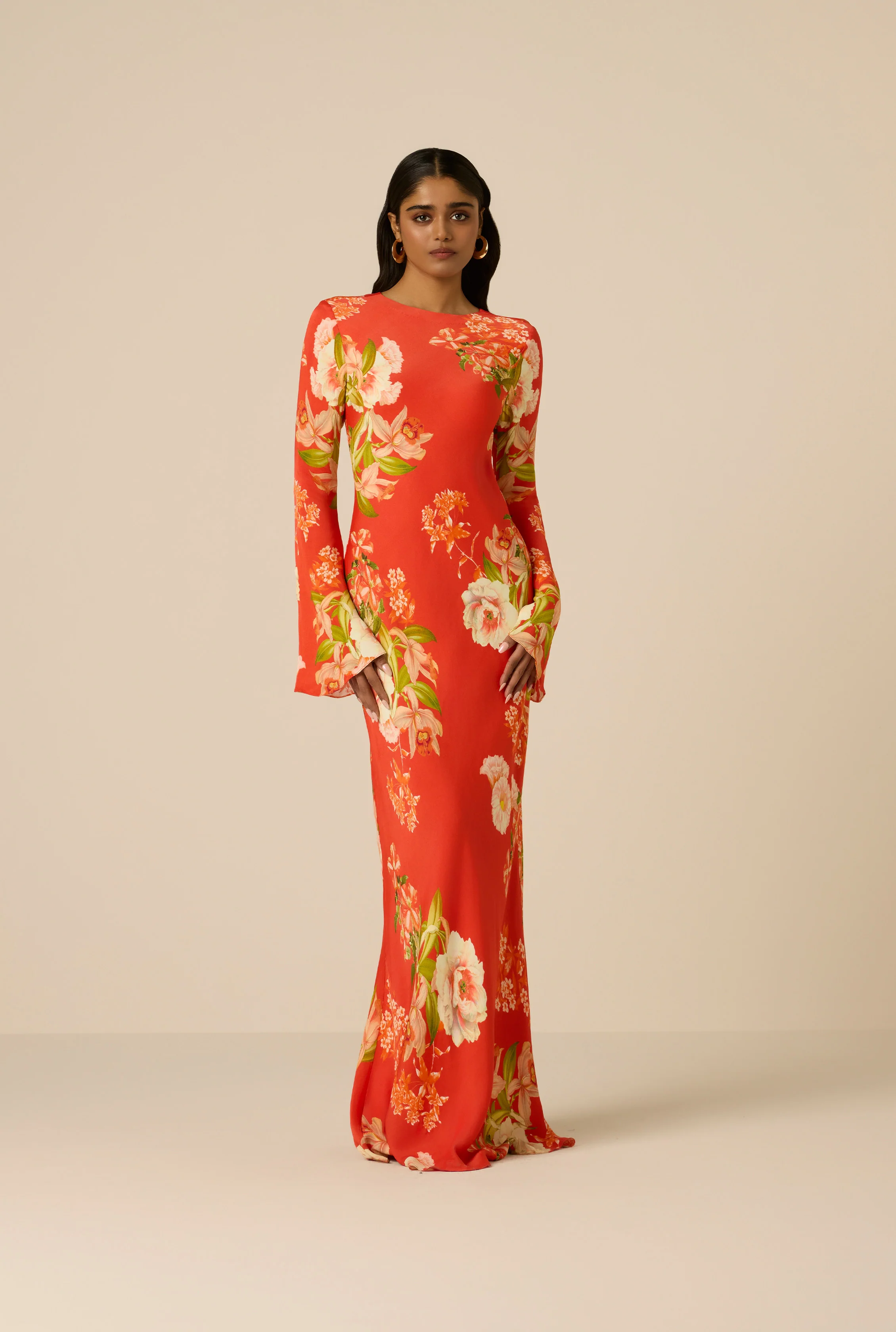 Hibi Tie-Back Maxi Dress - Image 2