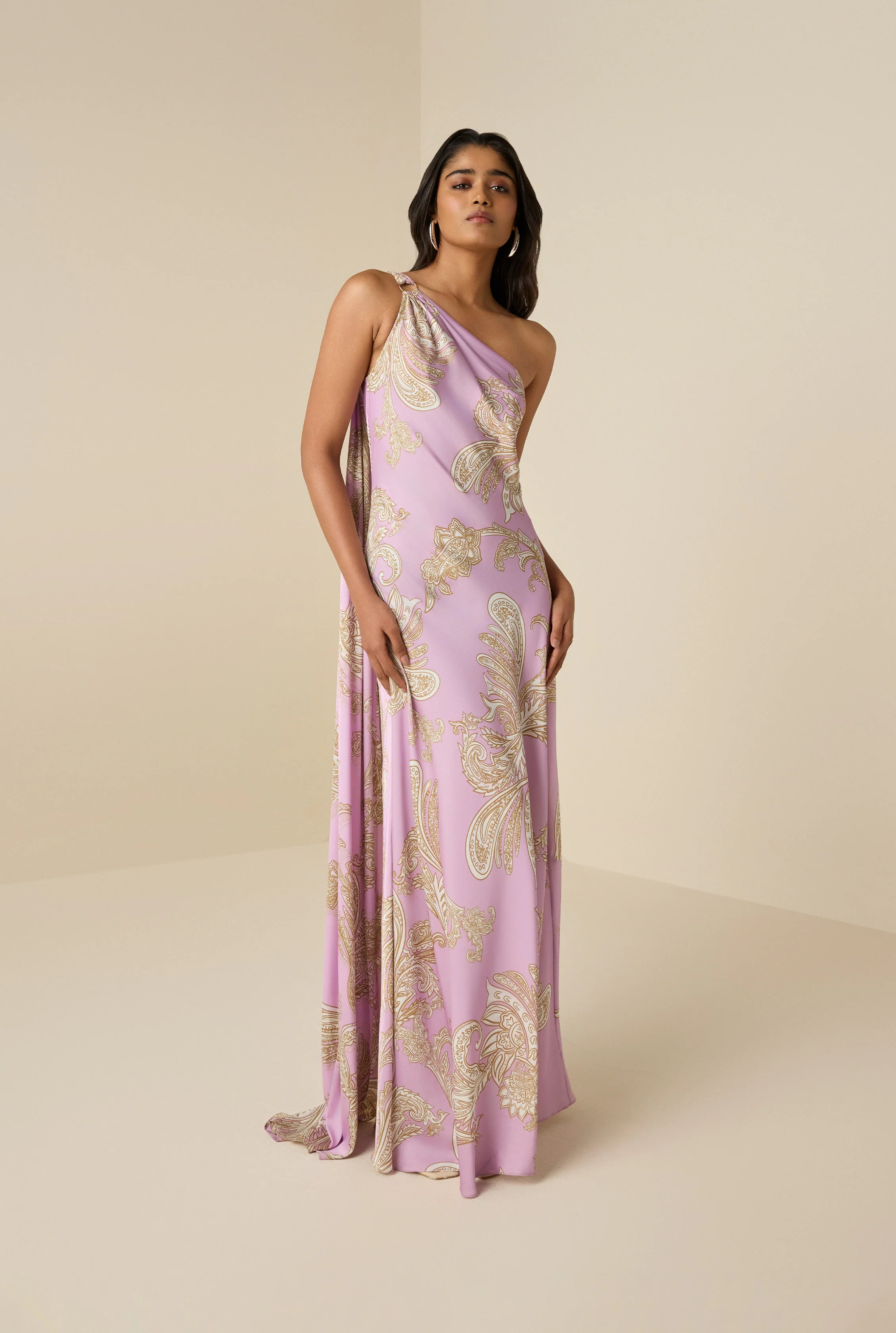 Jiah One Shoulder Long Dress - Image 3