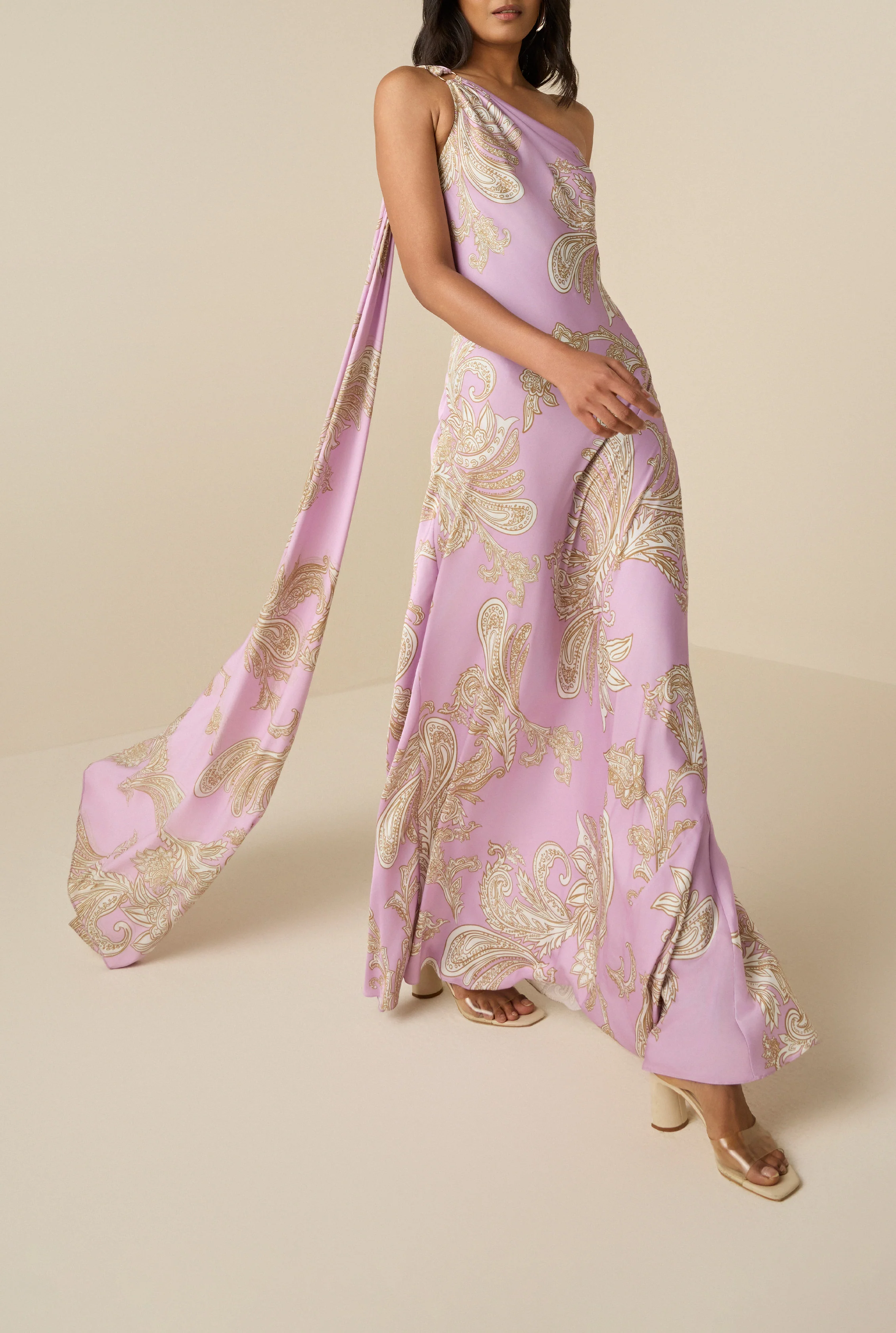 Jiah One Shoulder Long Dress - Image 5