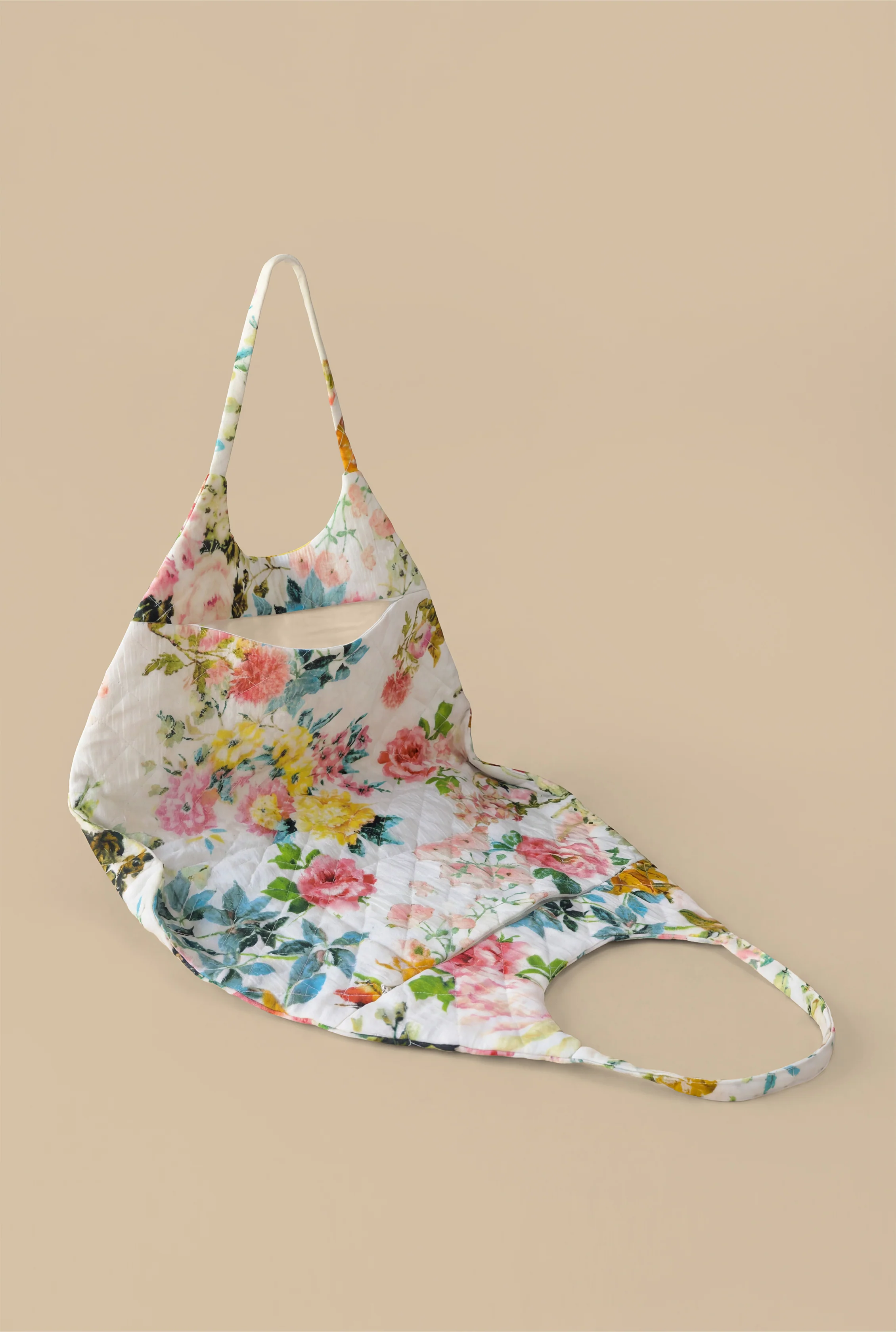 JOLIE BLUE COTTON QUILTED BAG - Image 5