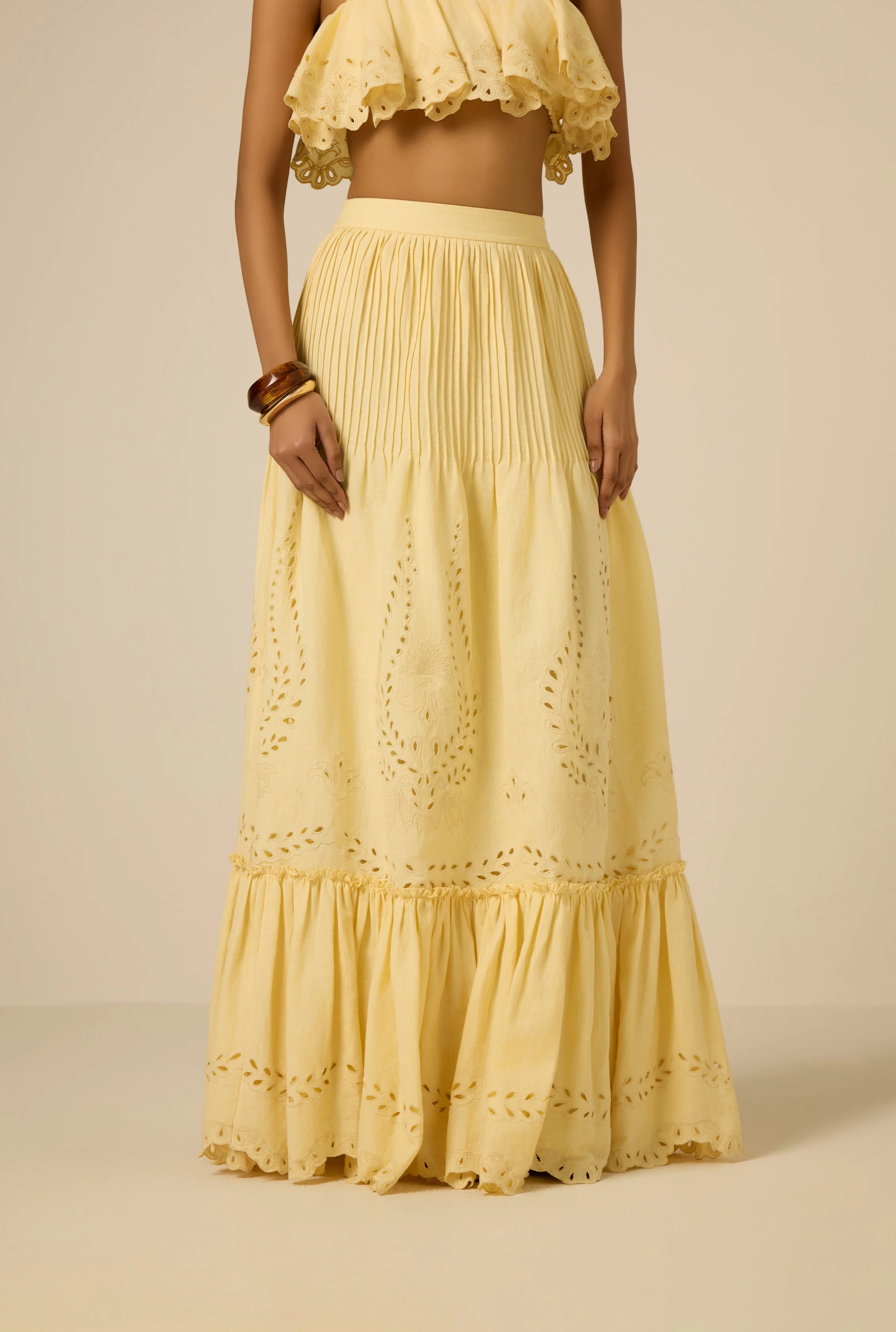 Kori Pintuck Maxi Skirt - Image 2