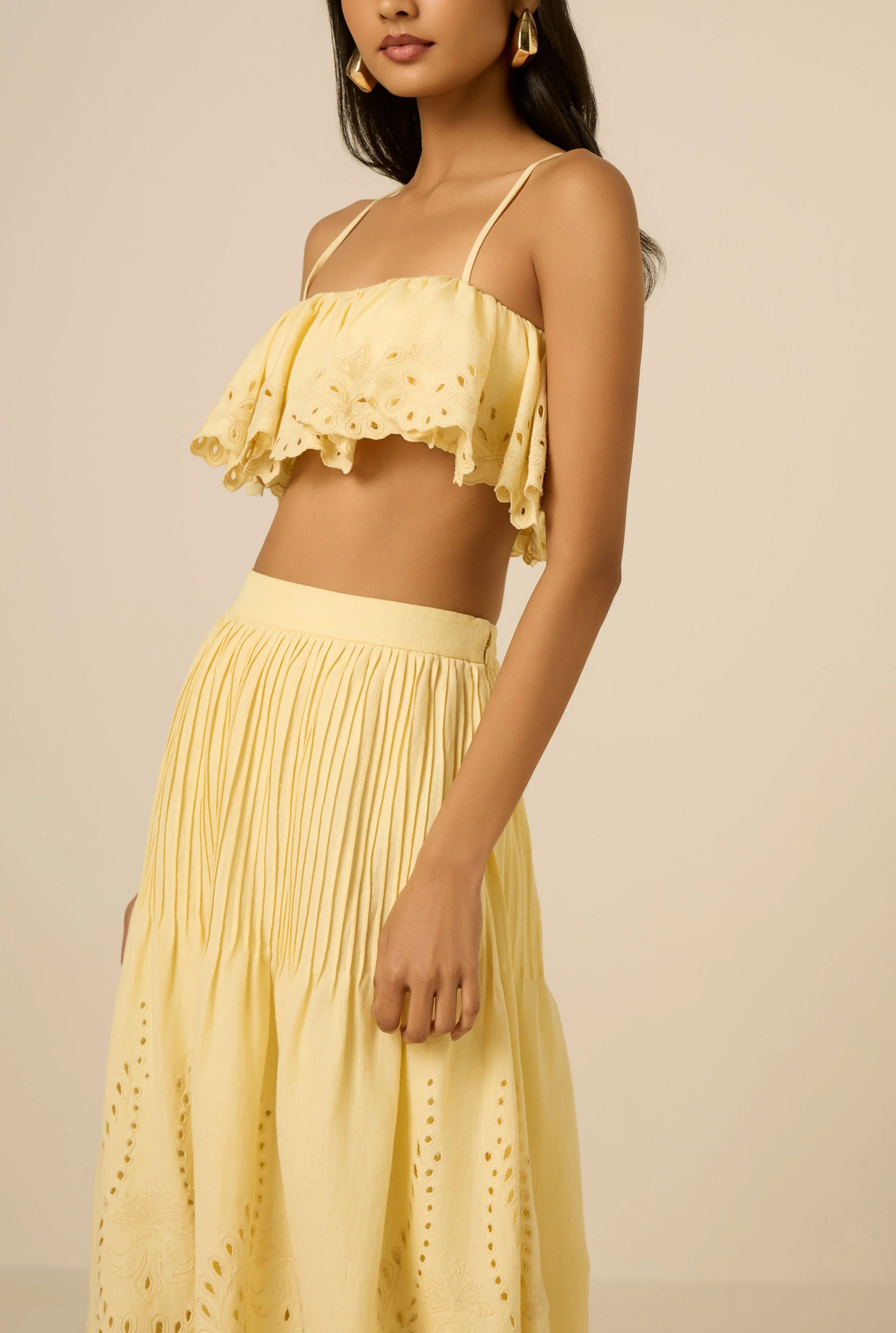 Kori Pintuck Maxi Skirt - Image 3
