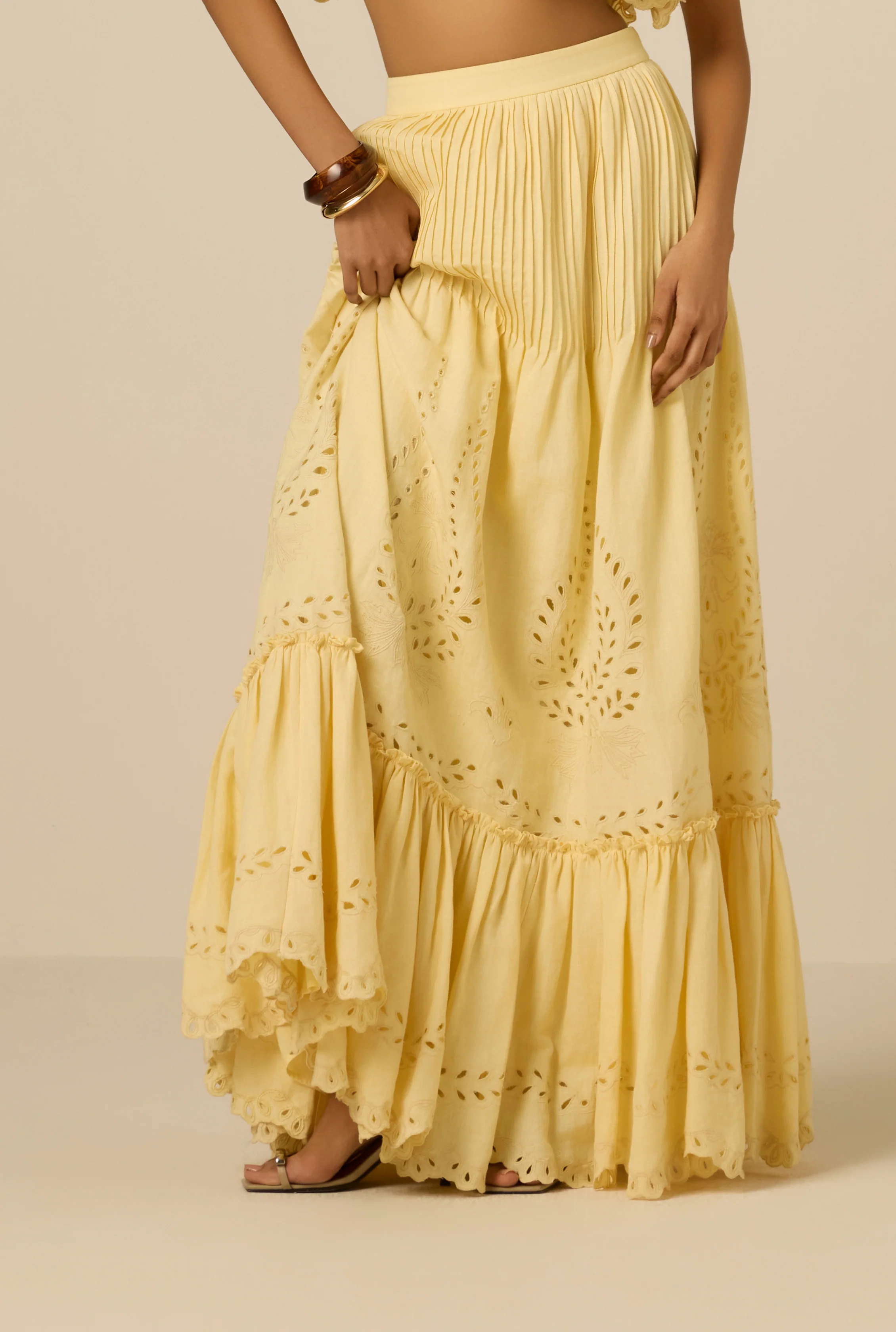 Kori Pintuck Maxi Skirt - Image 5