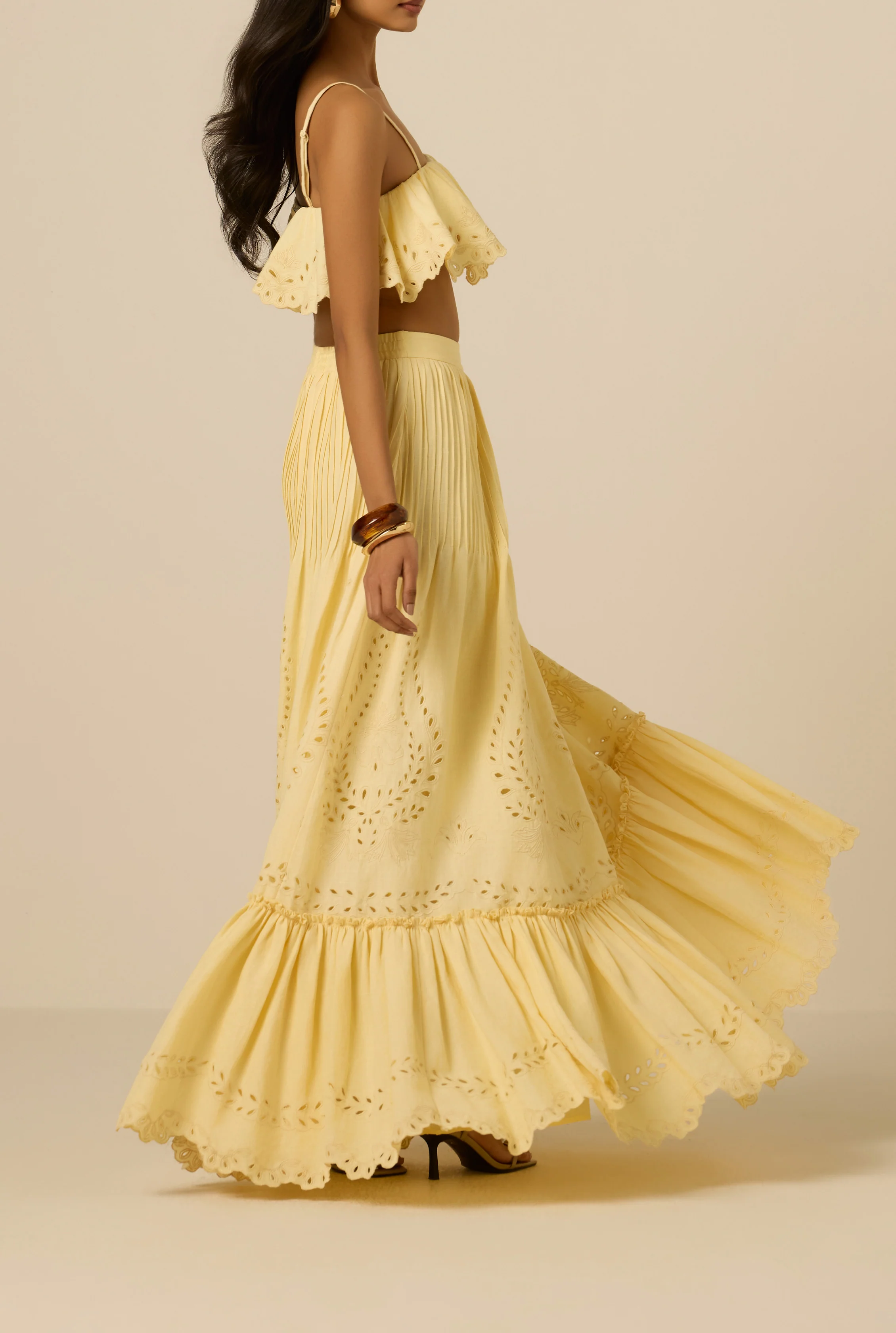 Kori Pintuck Maxi Skirt - Image 6
