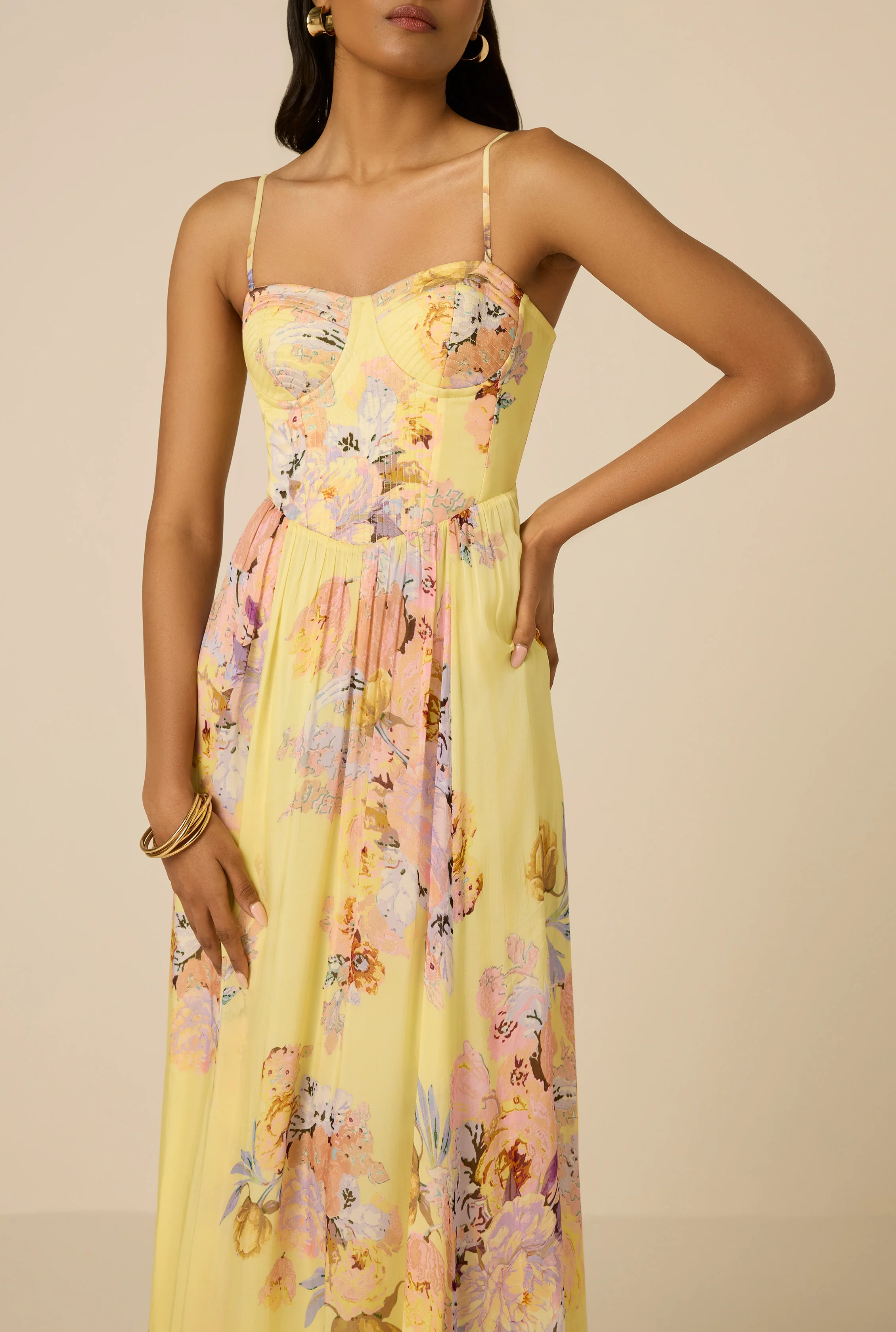 Kysha Corset Long Dress - Image 6