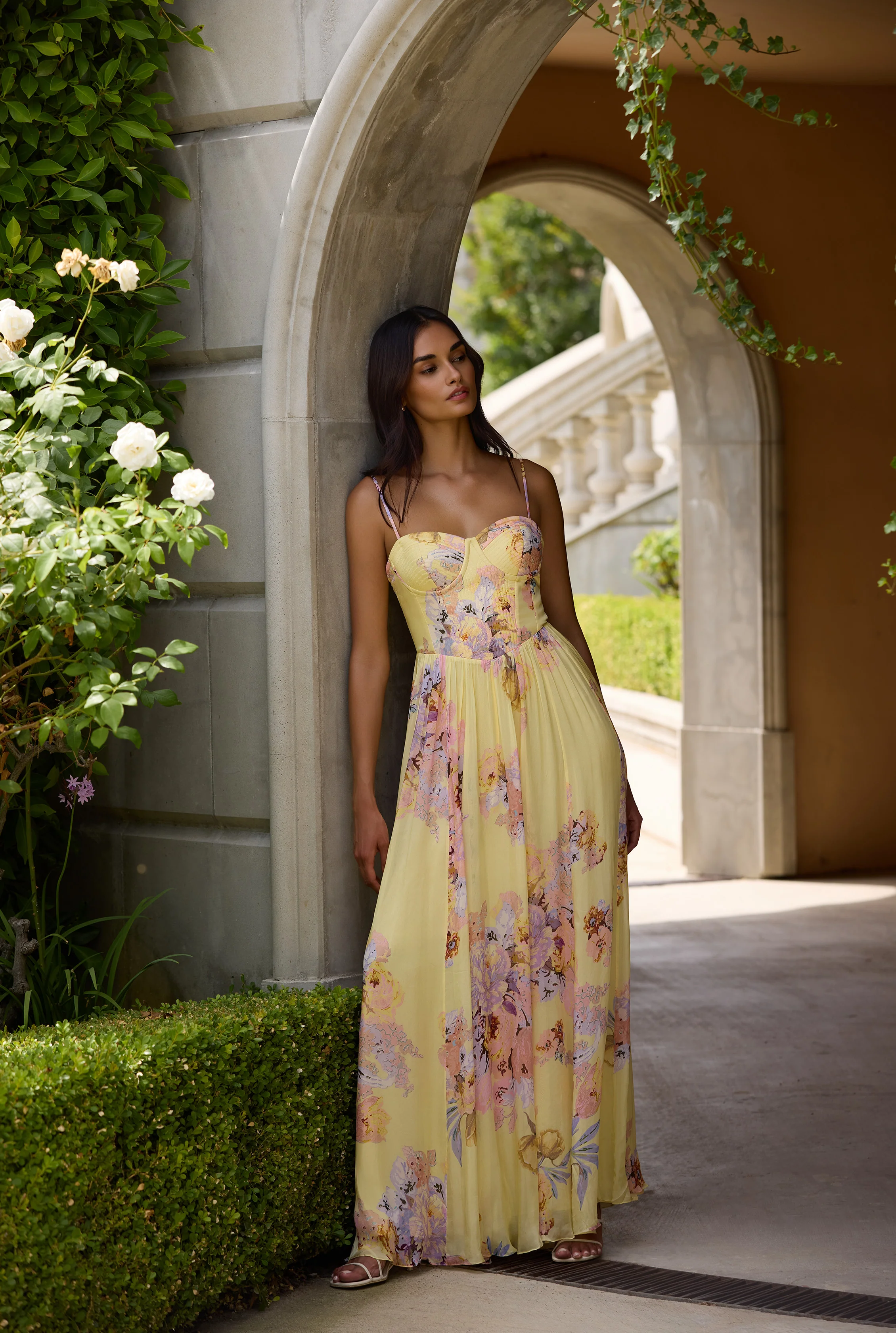Kysha Corset Long Dress - Image 7