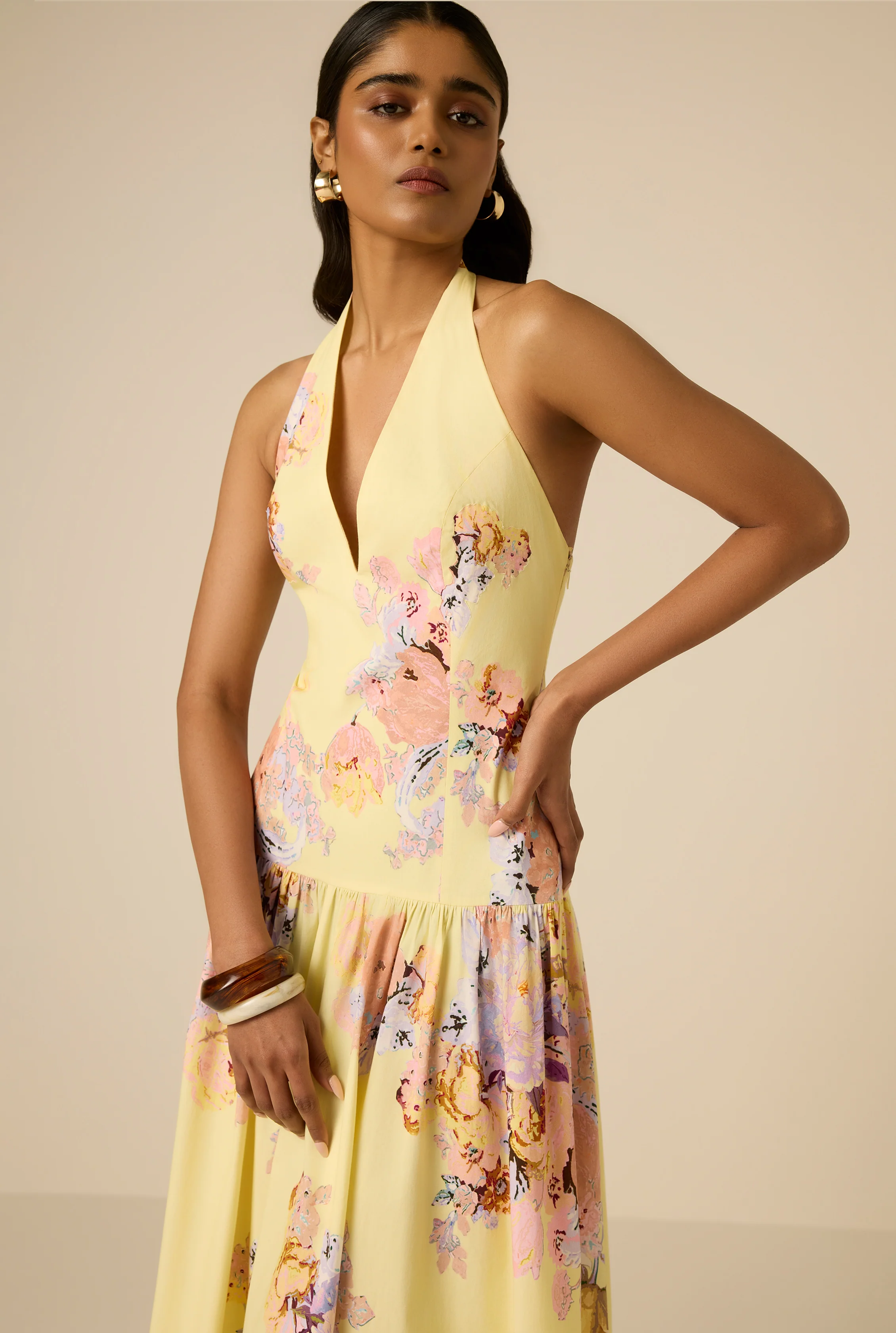 Kysha Halter Maxi Dress - Image 2