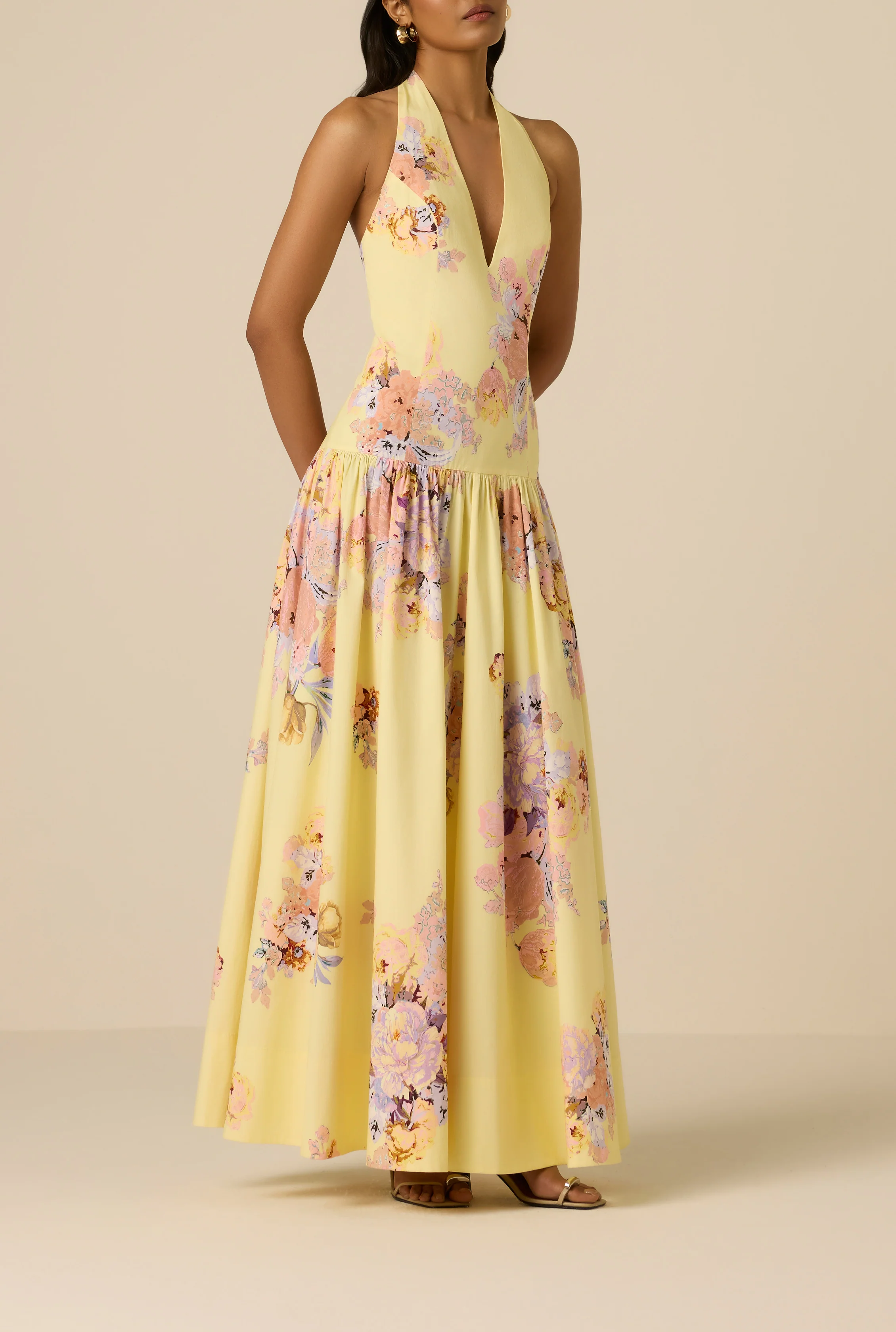 Kysha Halter Maxi Dress - Image 4