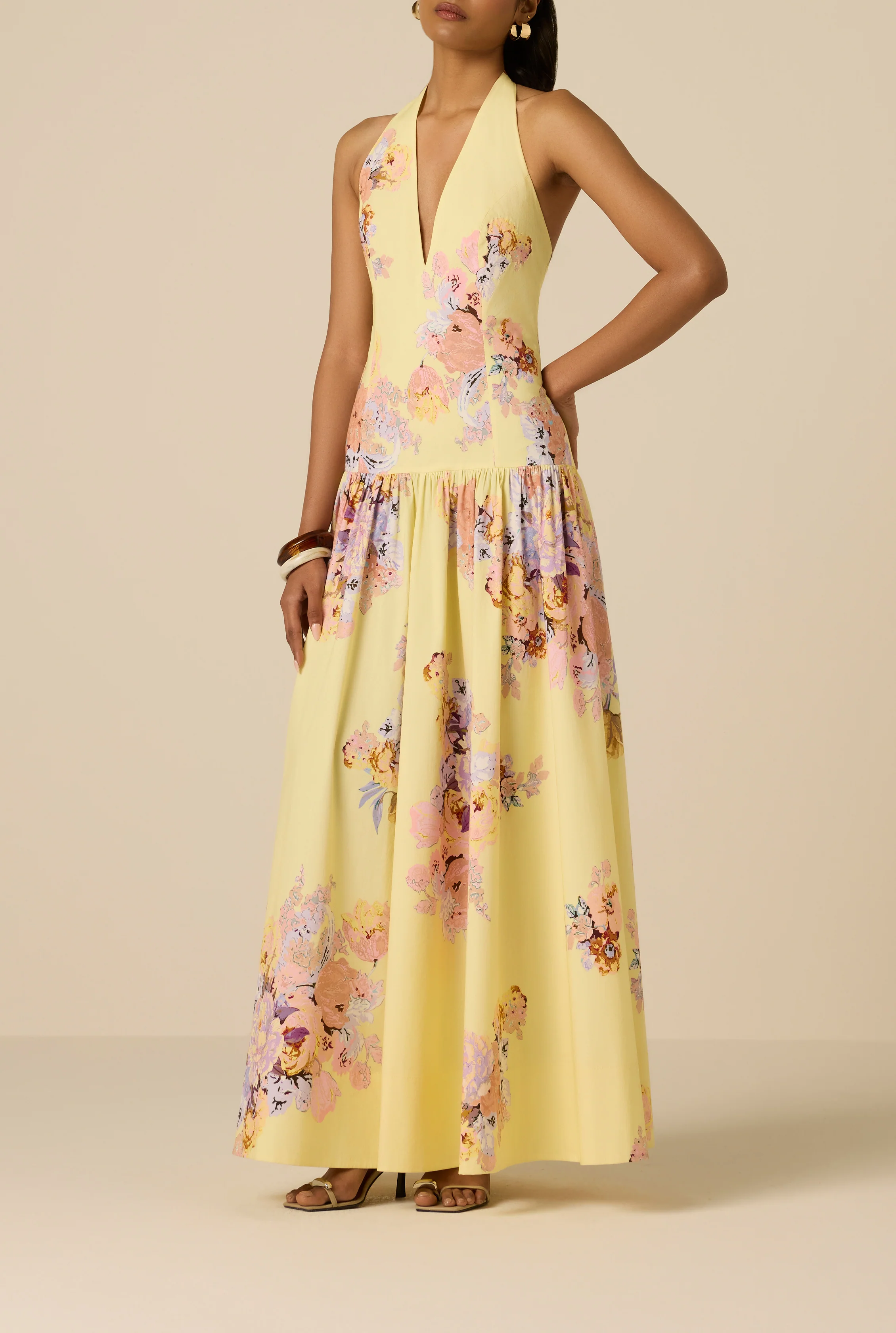 Kysha Halter Maxi Dress - Image 5
